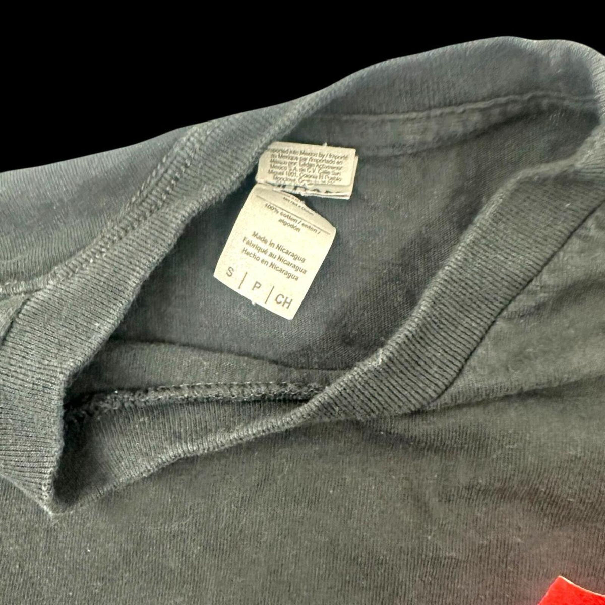 Red Kap Topock Route 66 Long Sleeve Tee Black Vintage Skater