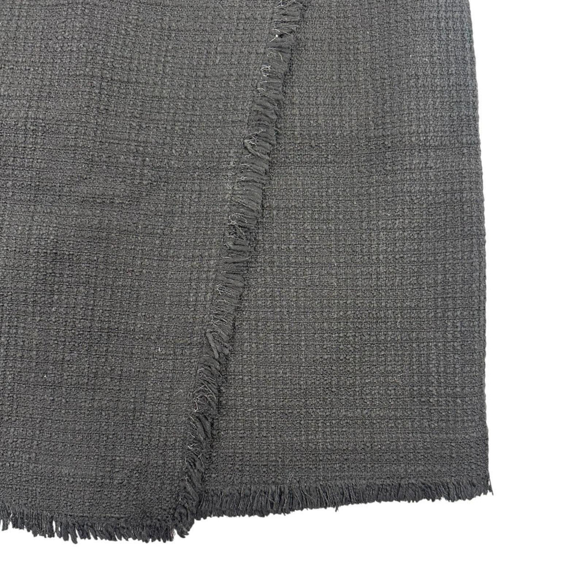 Ann Taylor Black Tweed Wrap Skirt Office Siren Preppy Minimalist Quiet luxury
