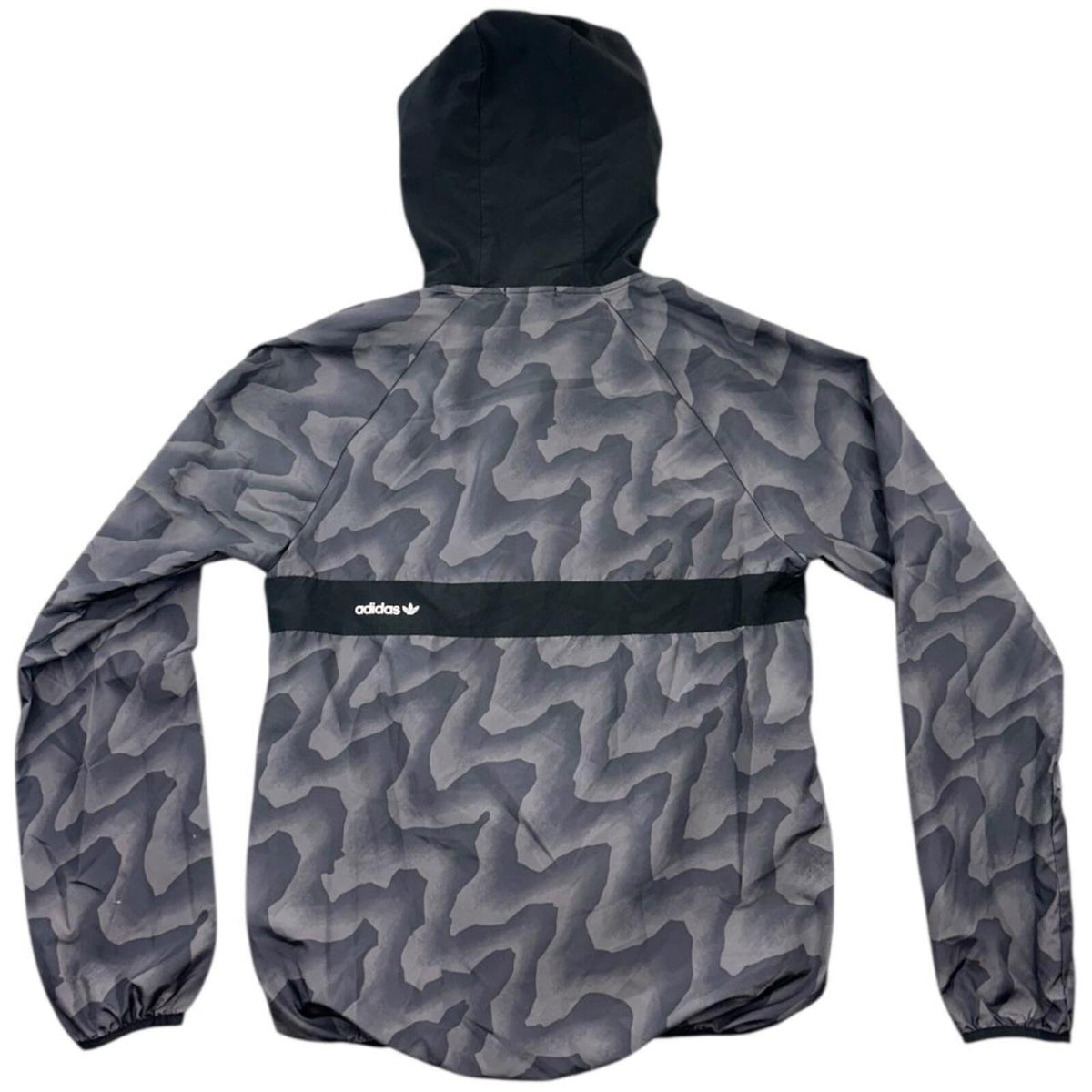 Adidas Originals BB Warp Wind Jacket Black Gray Camouflage Full Zip