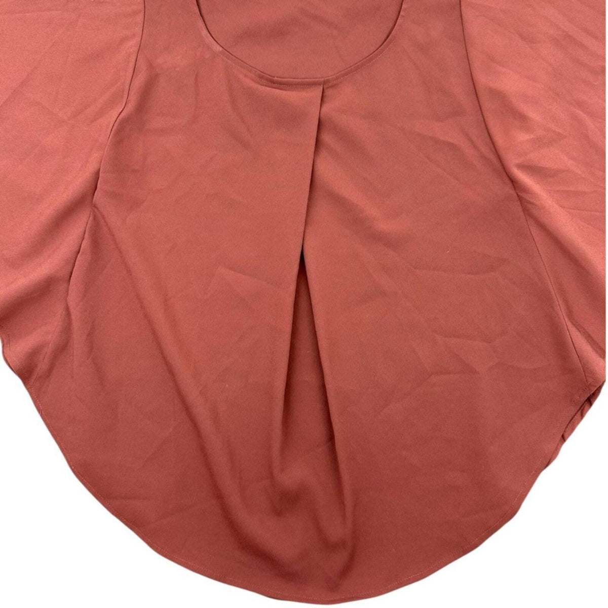 Jack Rusty Brown Drape Sleeve Blouse