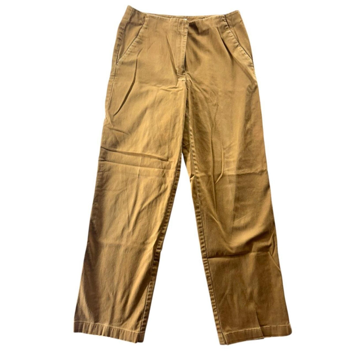 Liz Claiborne Michaela Tan Straight Leg Pants Casual Preppy