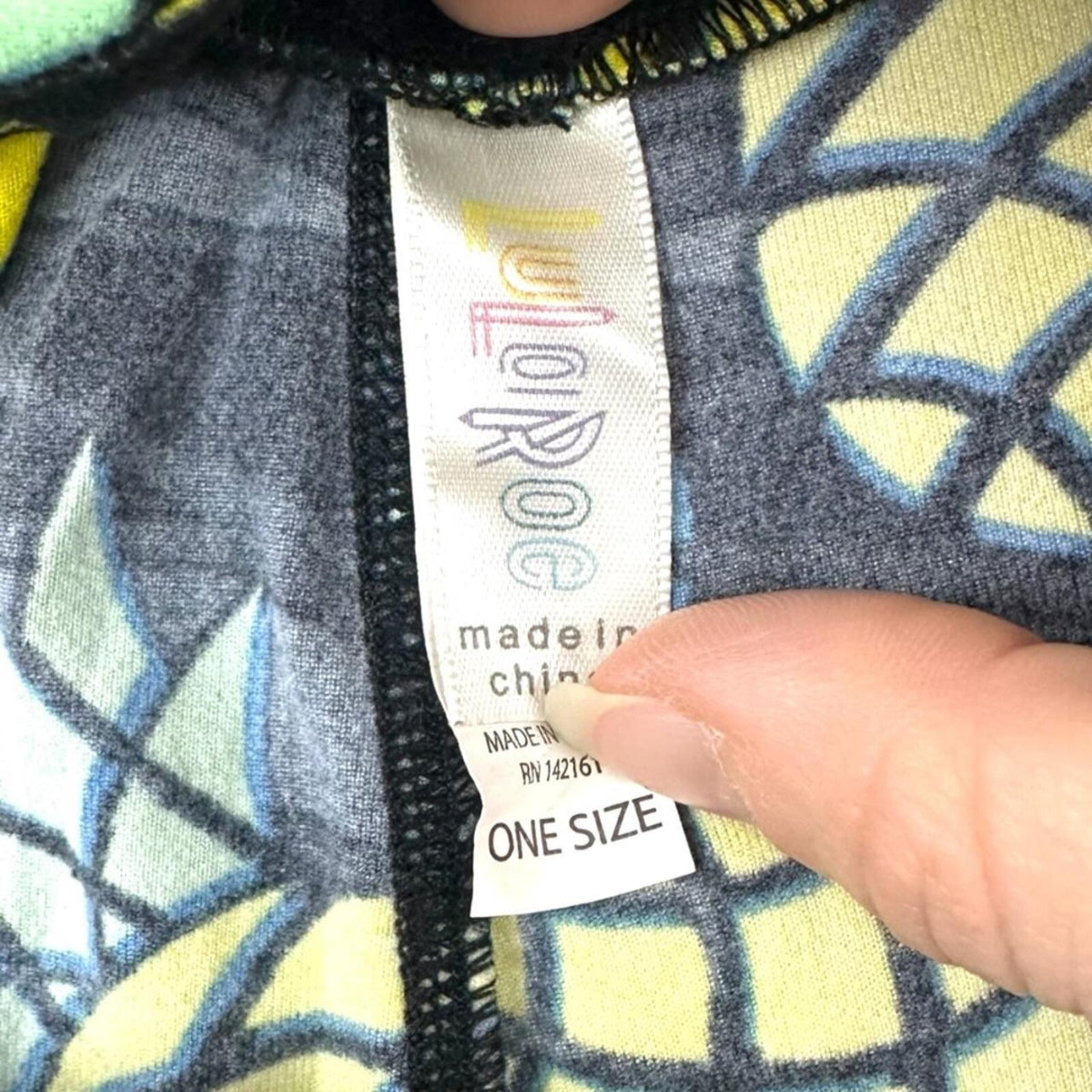 LuLaRoe Black Pineapple Print Leggings Bohemian Indie Loungewear
