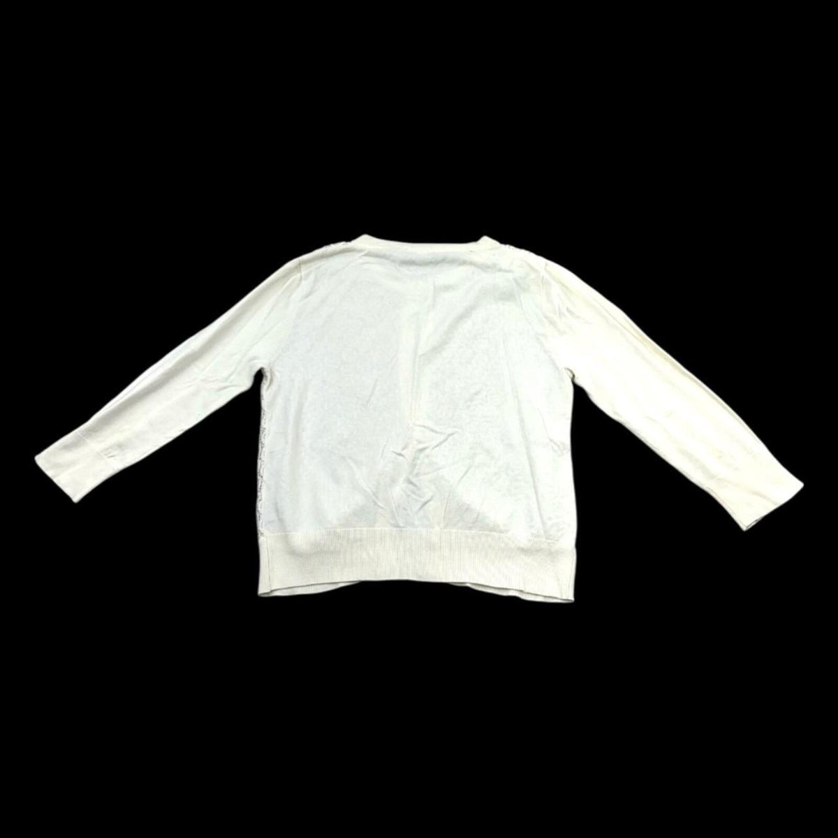Premise Studio White Crochet Lace Cardigan Bohemian Fairycore Coquette Girl