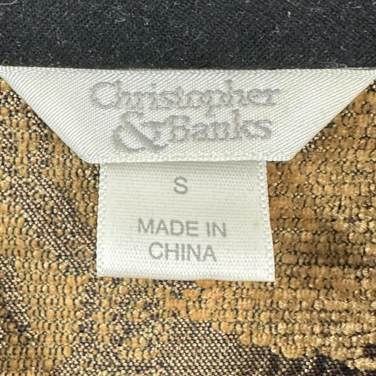 Christopher & Banks Floral Tapestry Zip Jacket Bohemian Y2K Indie