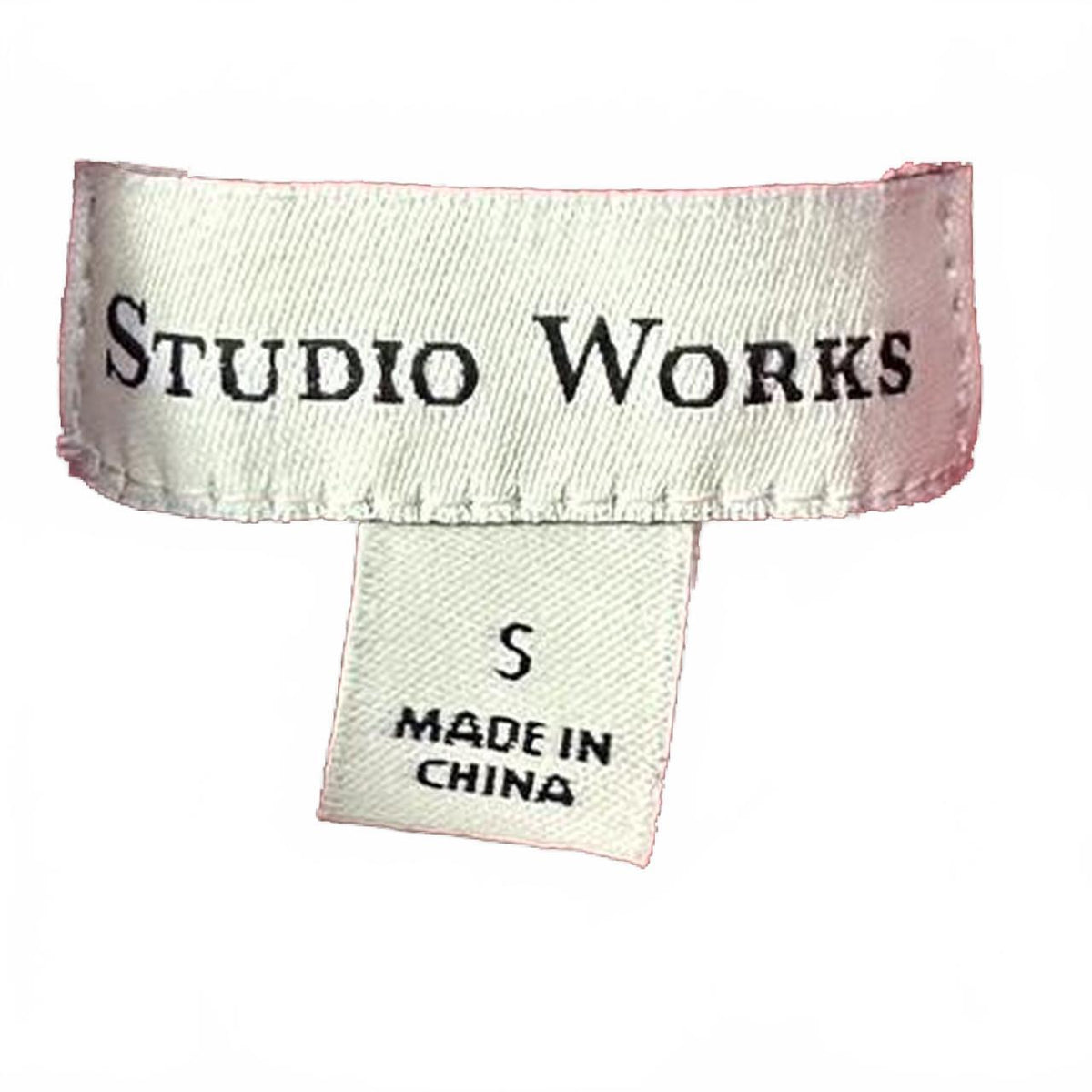 Studio Works Red Turtleneck Sweater Relaxed Fit Preppy Casual Knitwear