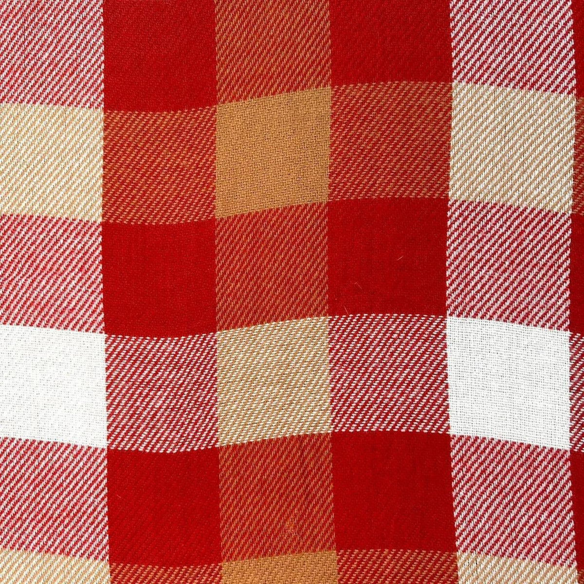 Red Plaid Checkered Scarf Picnic Blanket