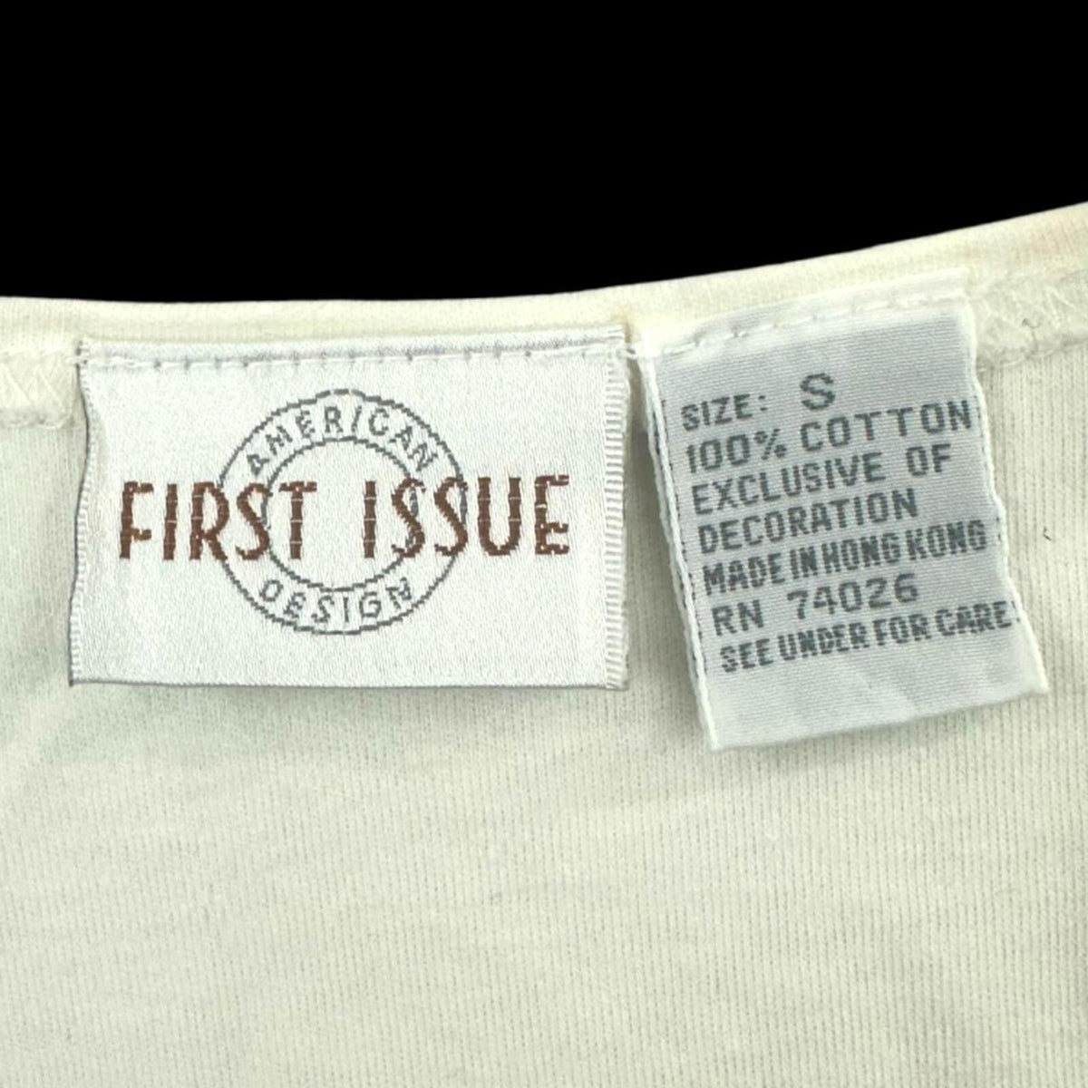 First Issue by Liz Claiborne White Rhinestone Embellished Tank Top