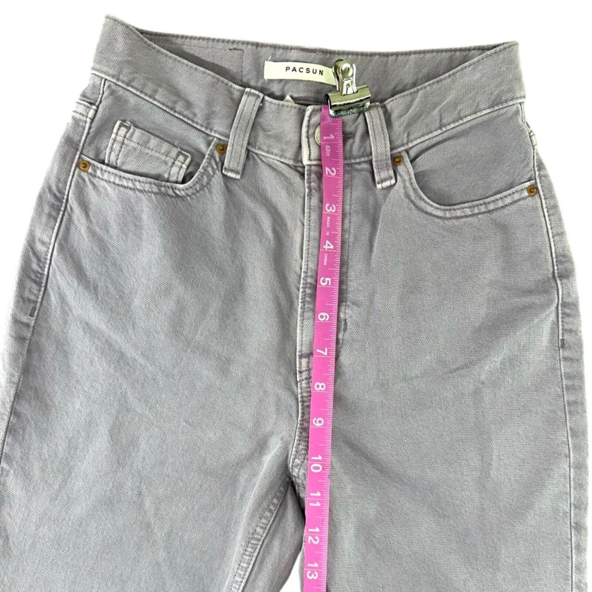 PacSun Lavender Flared Denim Jeans Y2K Retro