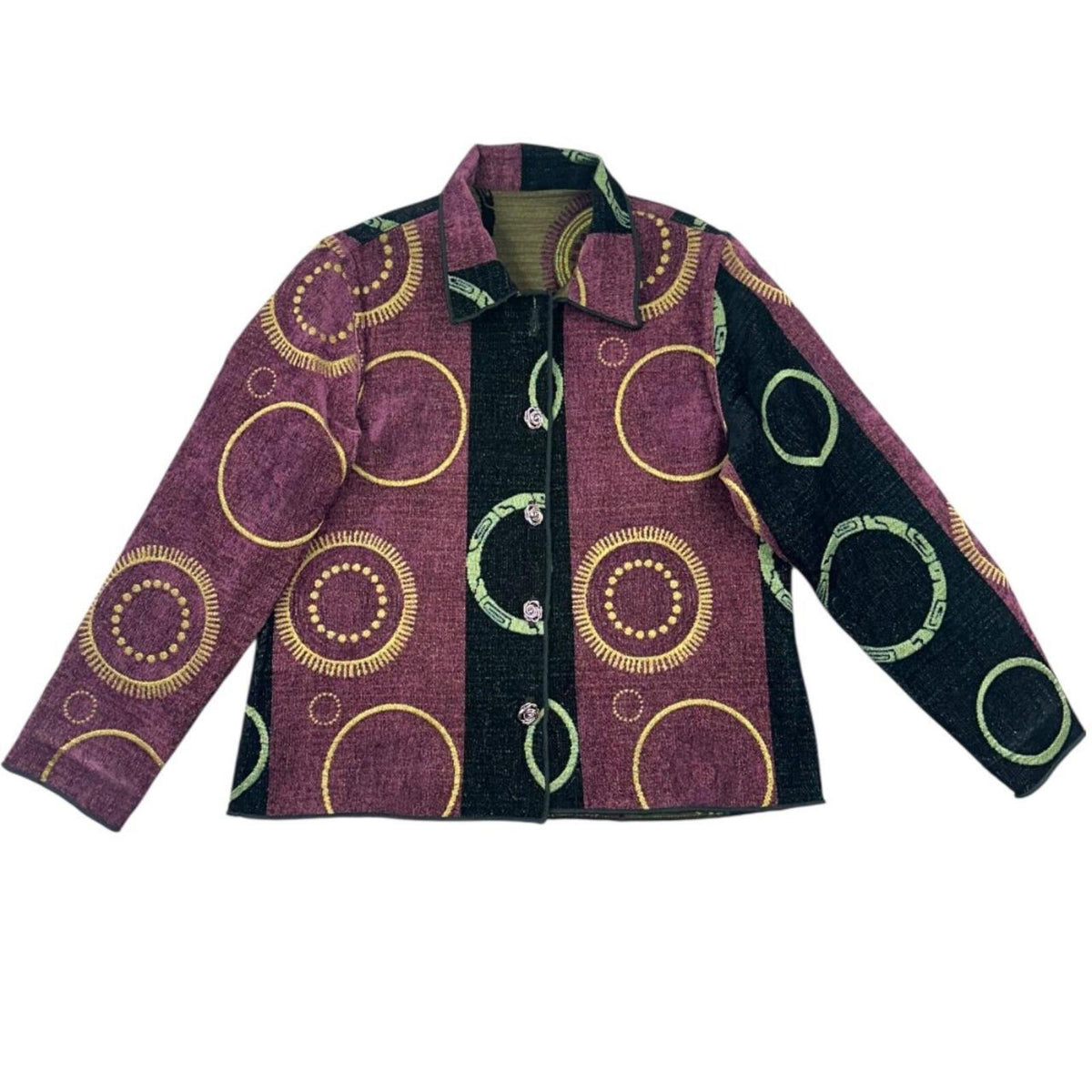 Winding River Reversible Quilted Jacket Bohemian 90s Vintage