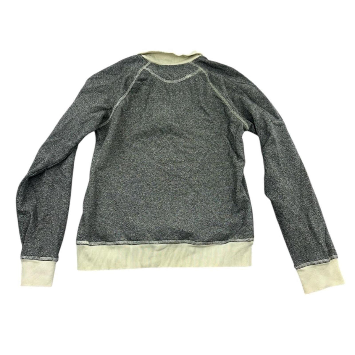Pulp Grey Marl Quarter Zip Pullover Casual Preppy Sporty Sweater