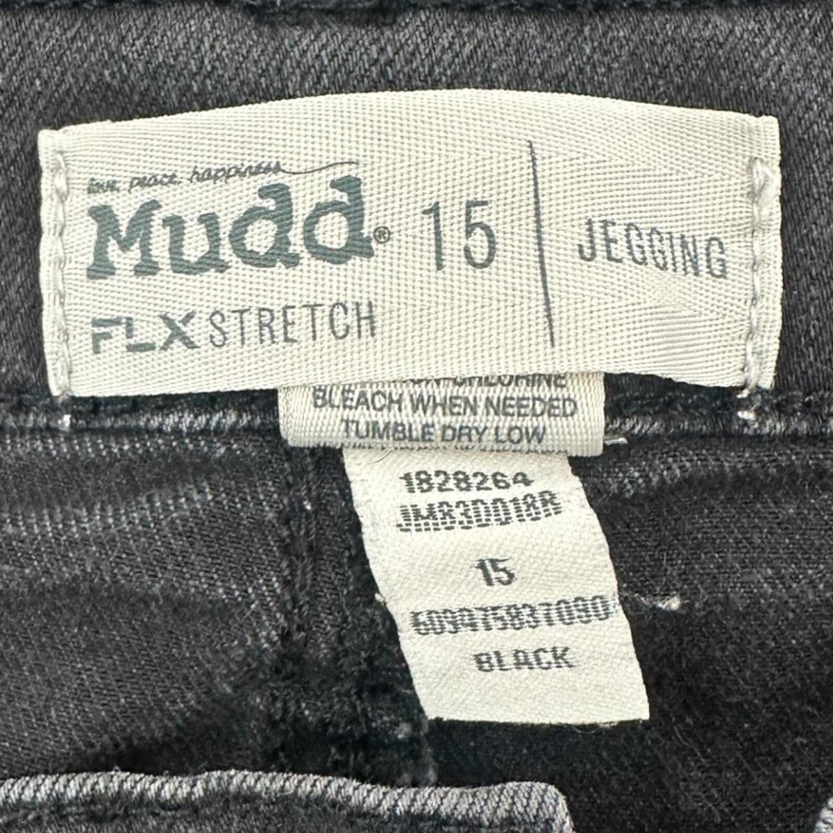 Mudd Ripped Distressed Skinny Jeans Black Y2K Indie Bohemian