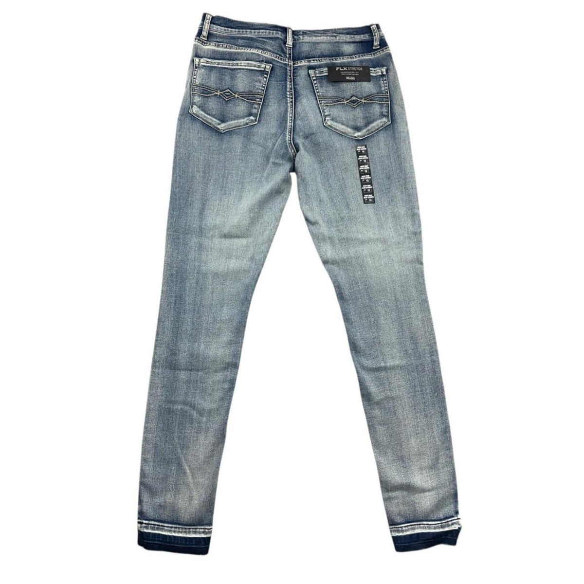 Mudd Clothing High Rise Stretch Skinny Jeans Blue Denim Y2K Boho
