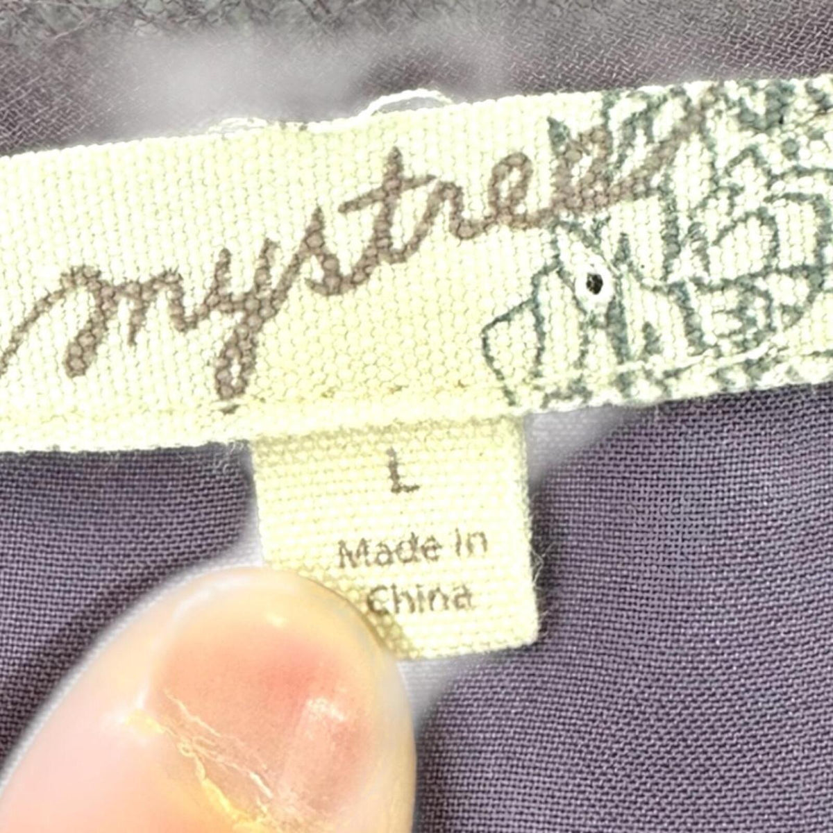 Mystree Purple Satin Tank Top with Raw Edge Mesh Trim Cozy Fairycore