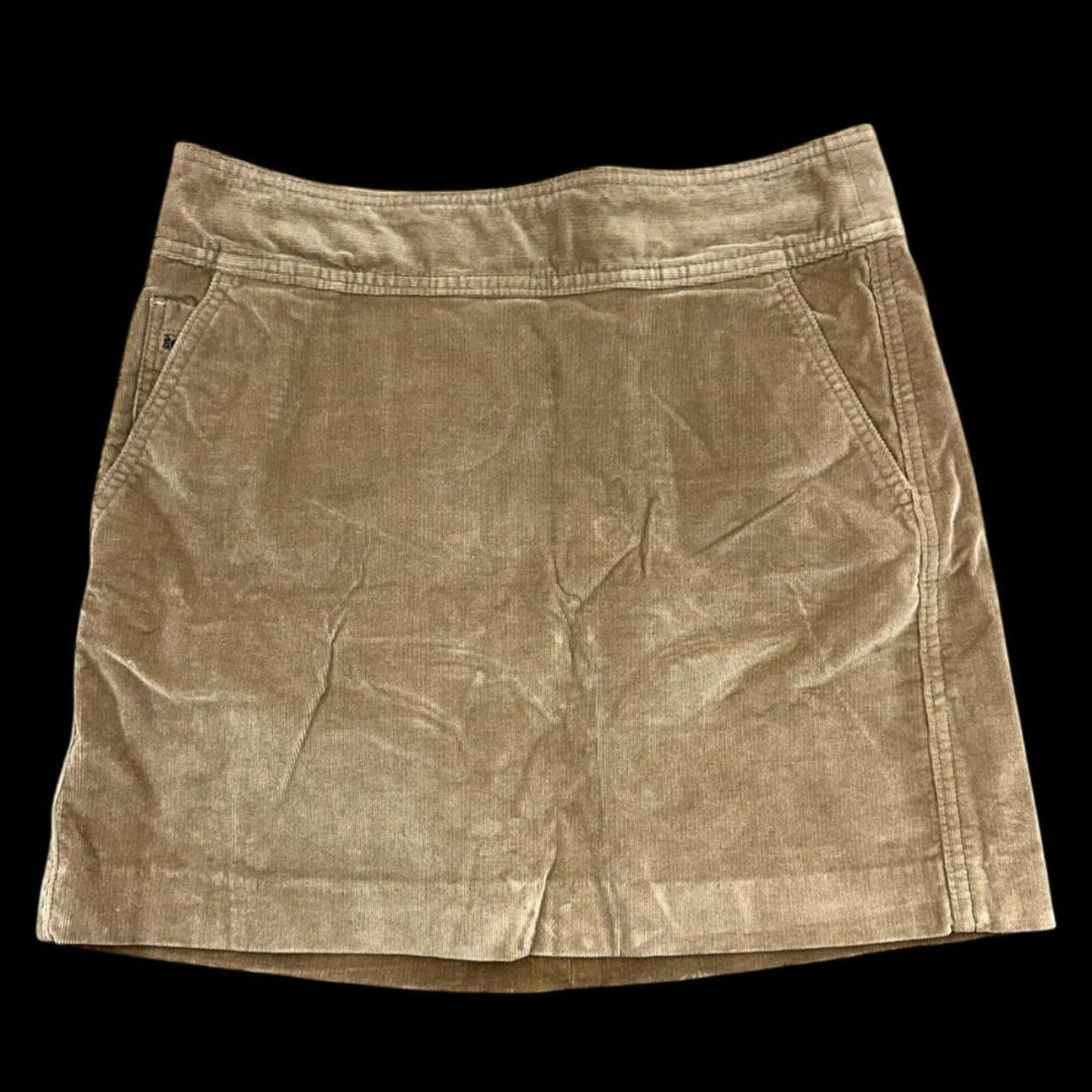 Banana Republic Brown Corduroy Mini Skirt High Rise Utility