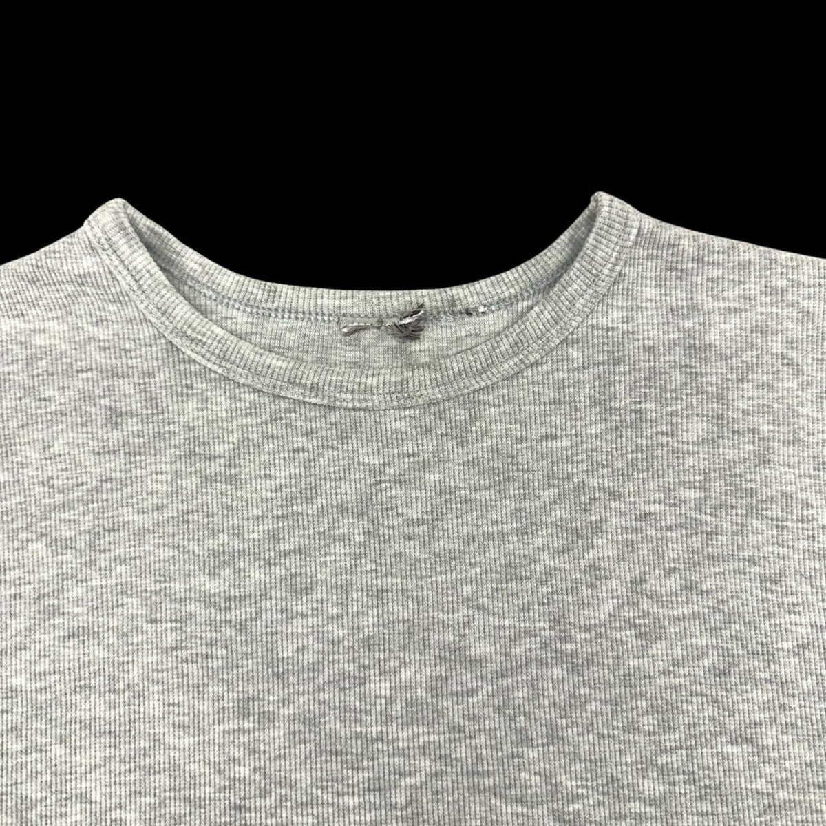 Heather Gray Soft Ribbed T Shirt