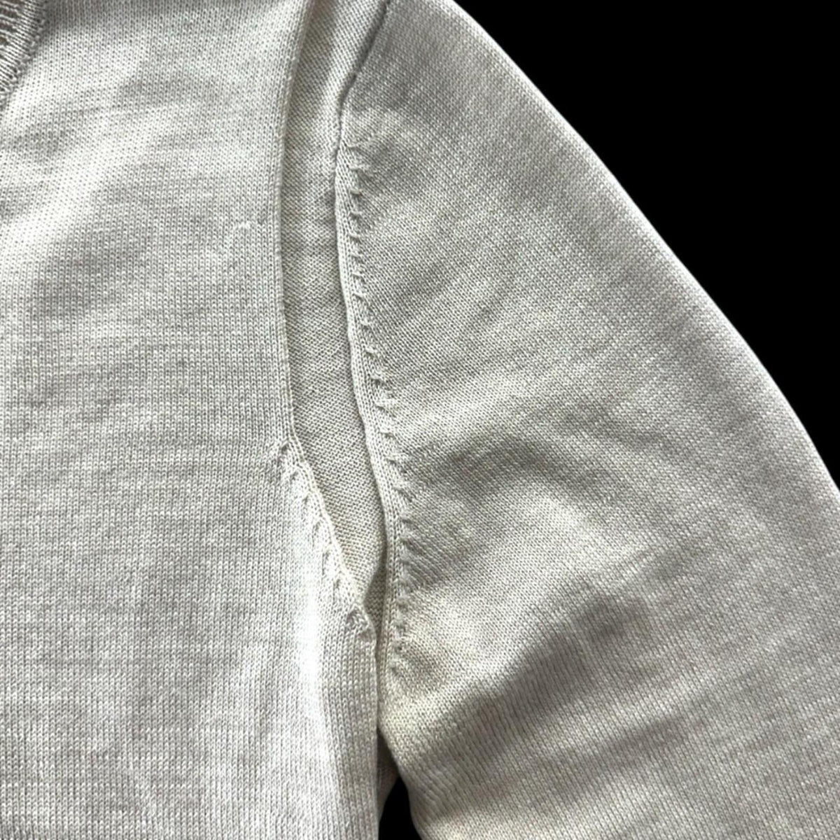 Gap Extra Fine Merino Wool Crewneck Sweater in Light Beige