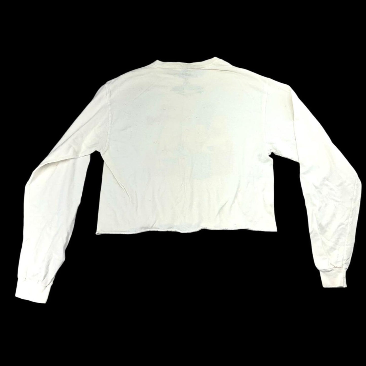 The Simpsons White Long Sleeve Graphic Tee Y2K Casual Bohemian