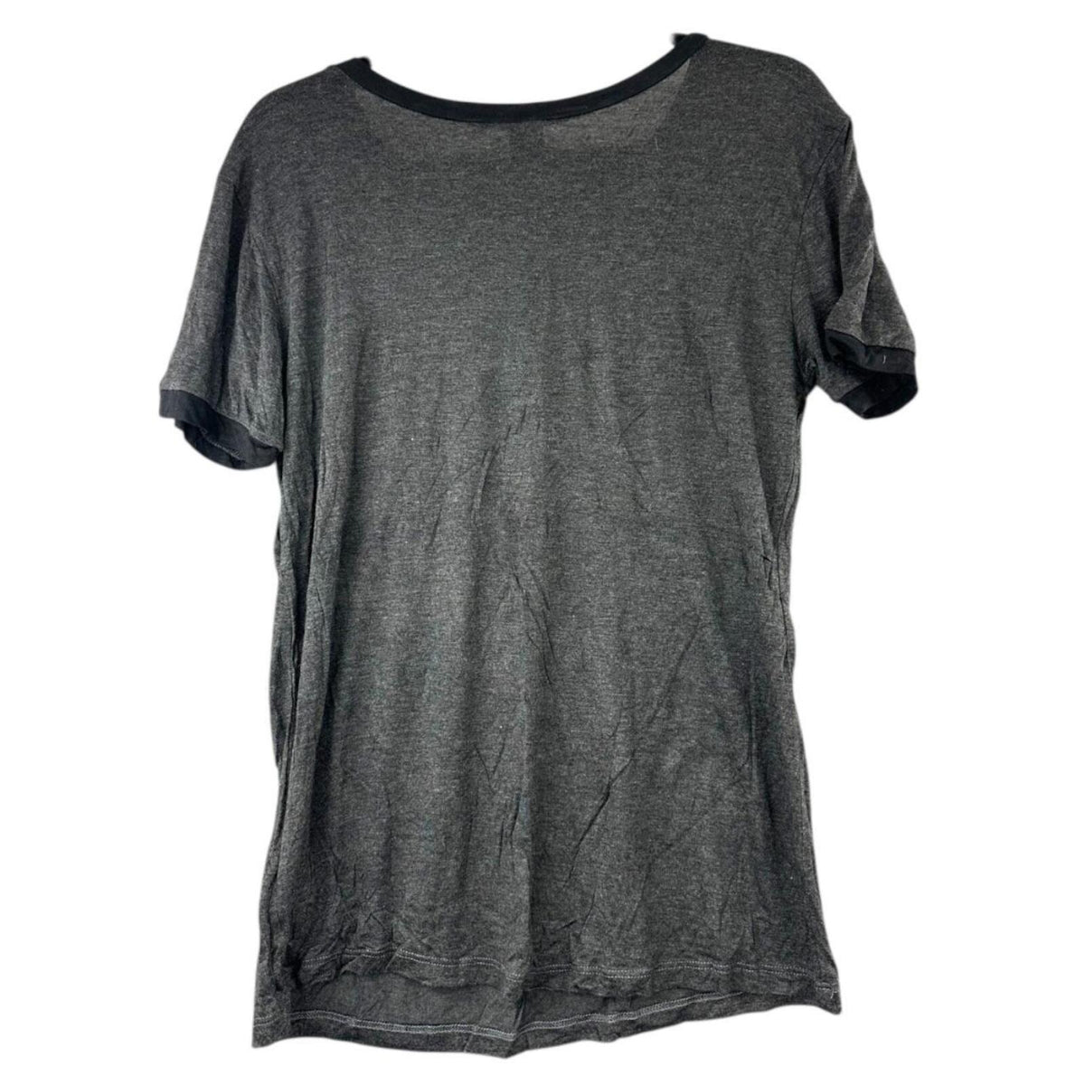 NWT Empyre Grey Graphic Tee with Not Yours Heart Patch