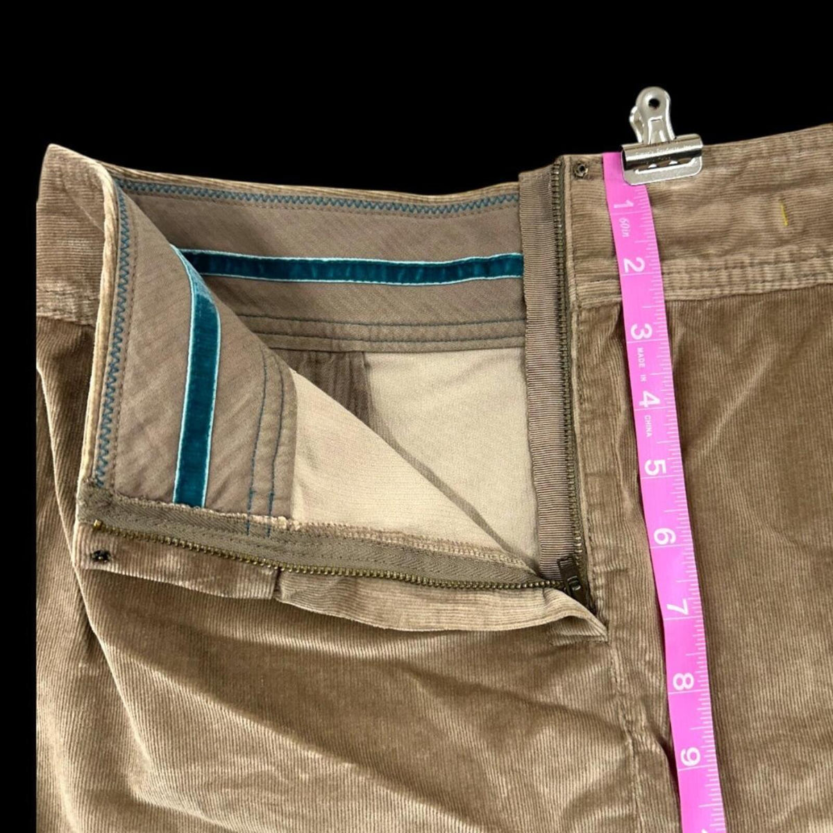 Banana Republic Brown Corduroy Mini Skirt High Rise Utility