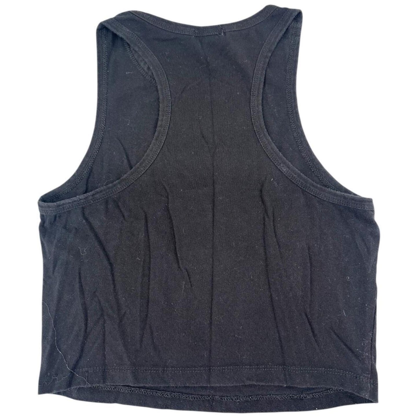 Bozzolo by Fashion Nova Black Cropped Tank Top  Minimalist Casual Preppy