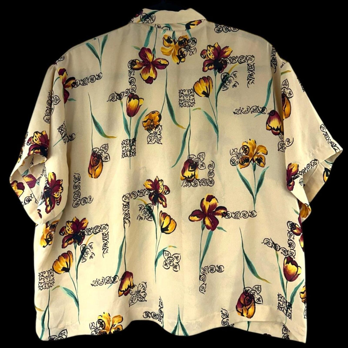 Vintage Linda Bertozzi Floral Blouse