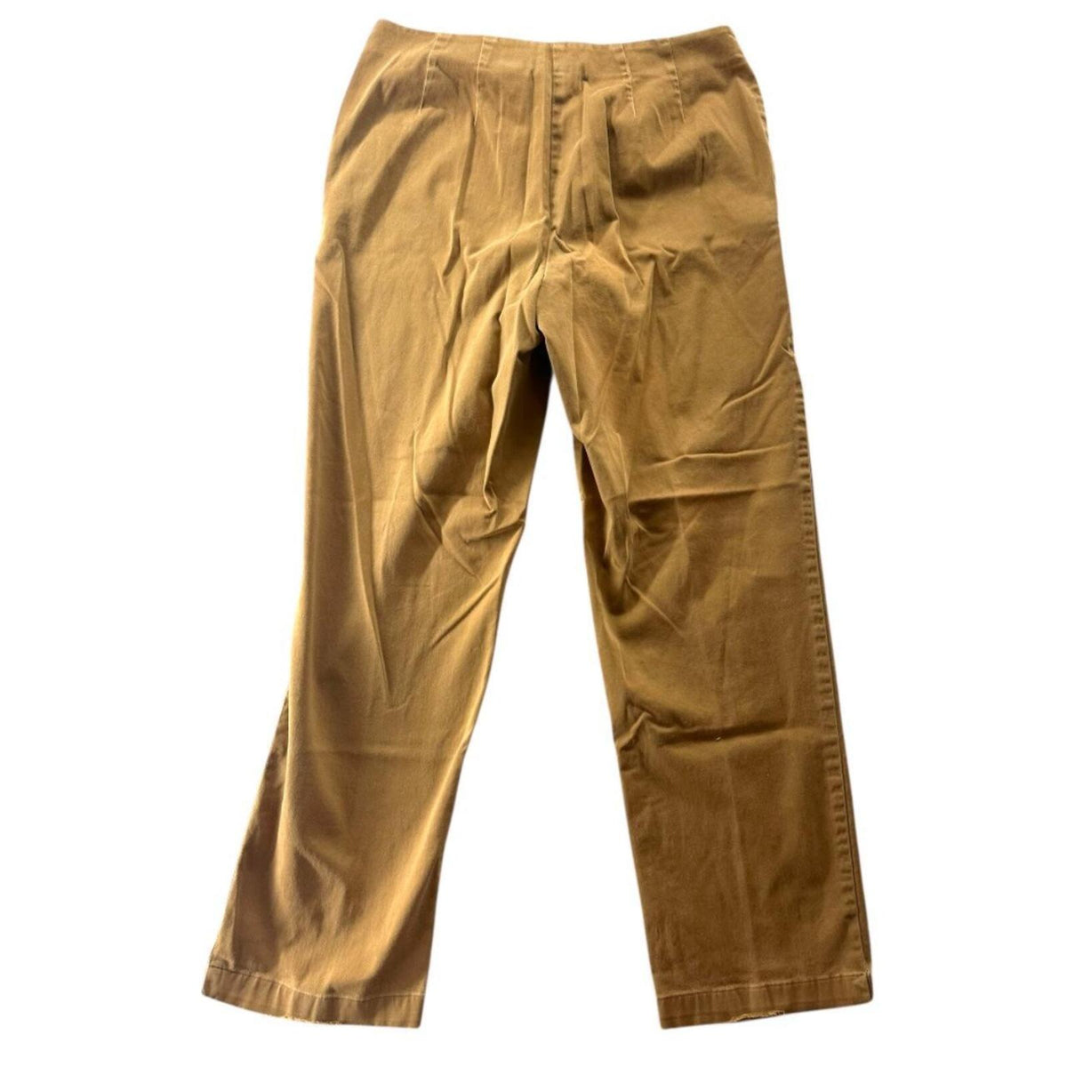 Liz Claiborne Michaela Tan Straight Leg Pants Casual Preppy