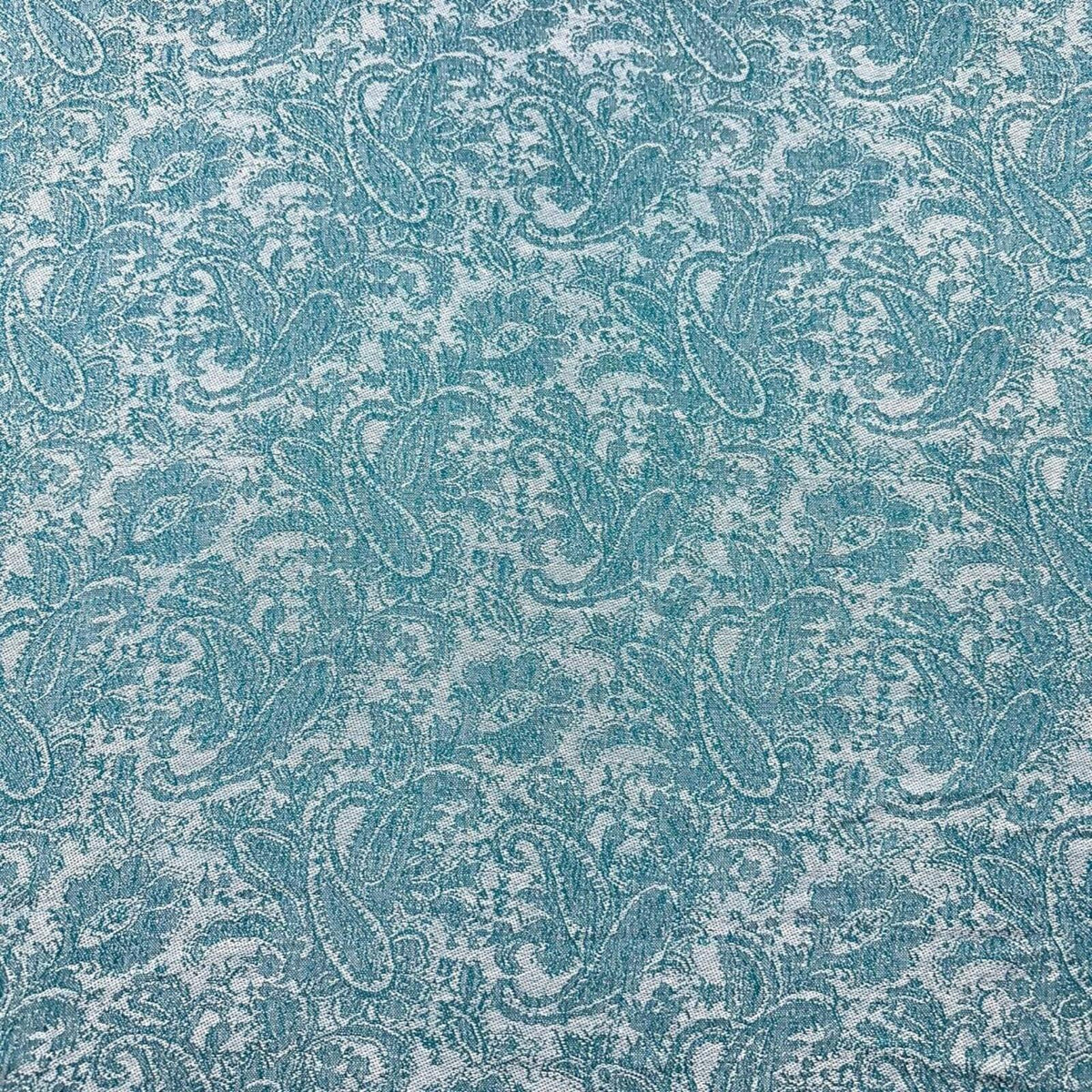 Blue Paisley Patterned Pashmina Scarf