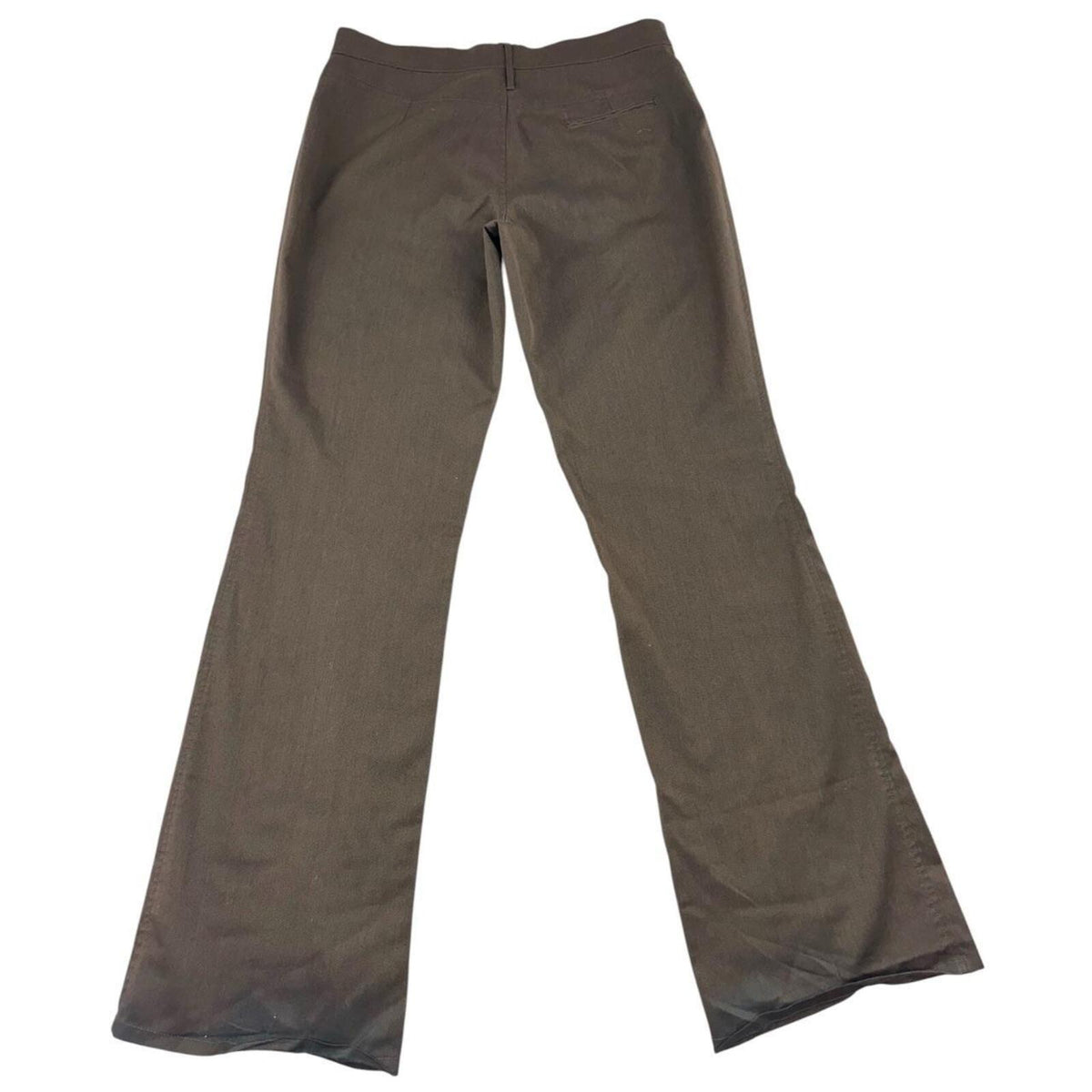 Jou Jou Vintage 90s Mid Rise Brown Flared Trousers Y2K Grunge Coquette