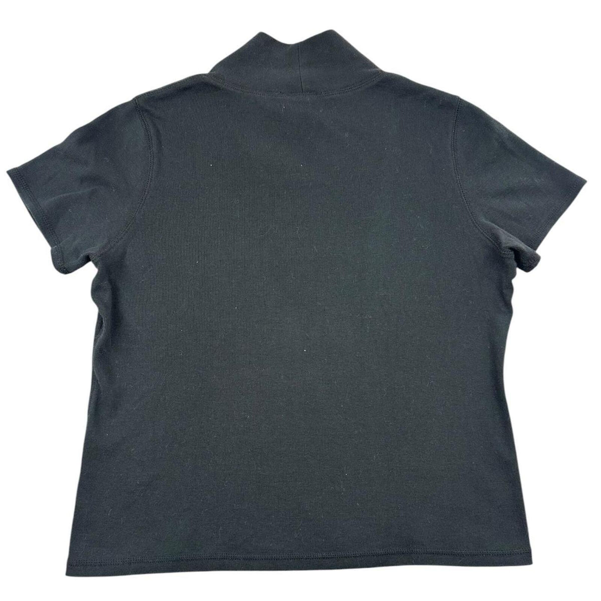 Vintage Rafaella Black V Neck Knit Top