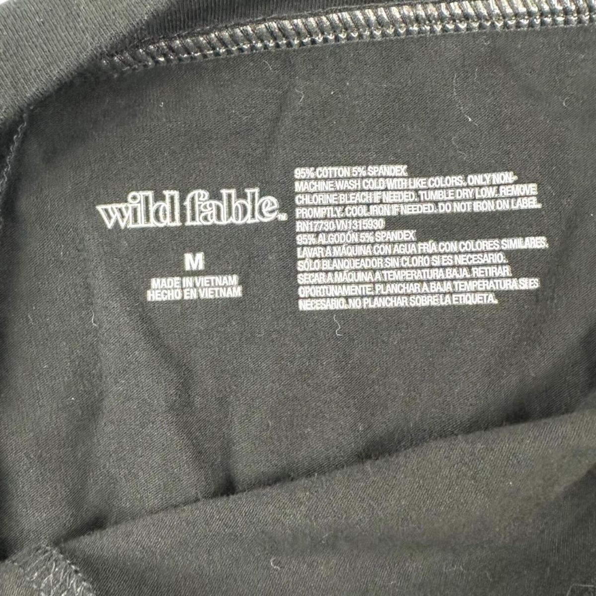 NWT Wild Fable Black Cropped Leggings Y2K Sporty Loungewear