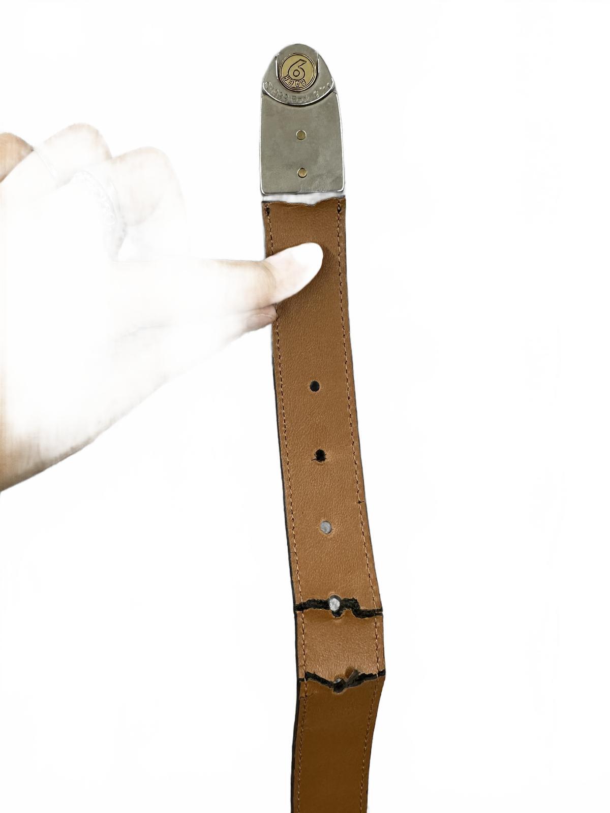 Dark Brown Crocodile Embossed Leather Belt with Silver Buckle