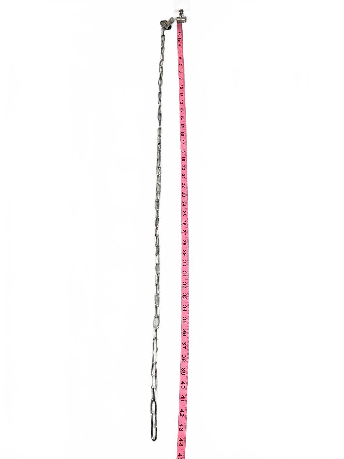 Silver Chain Belt Accessory