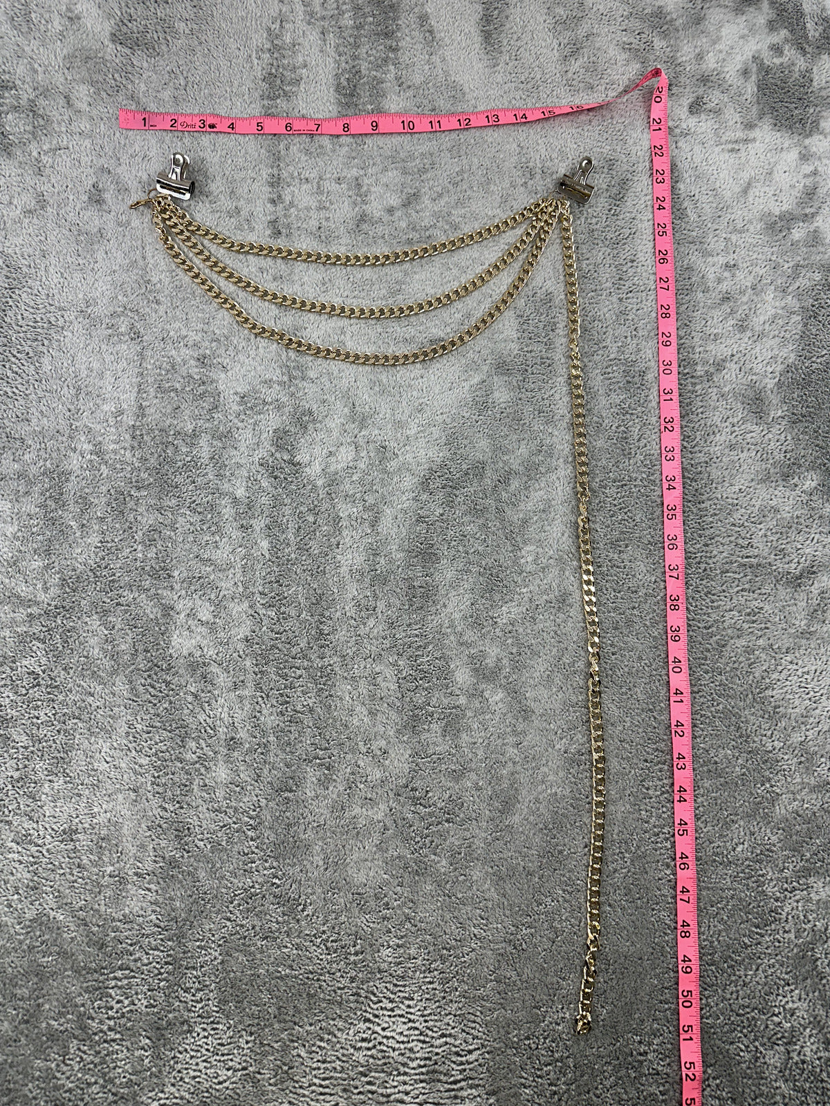 Gold Chain Belt Accessory