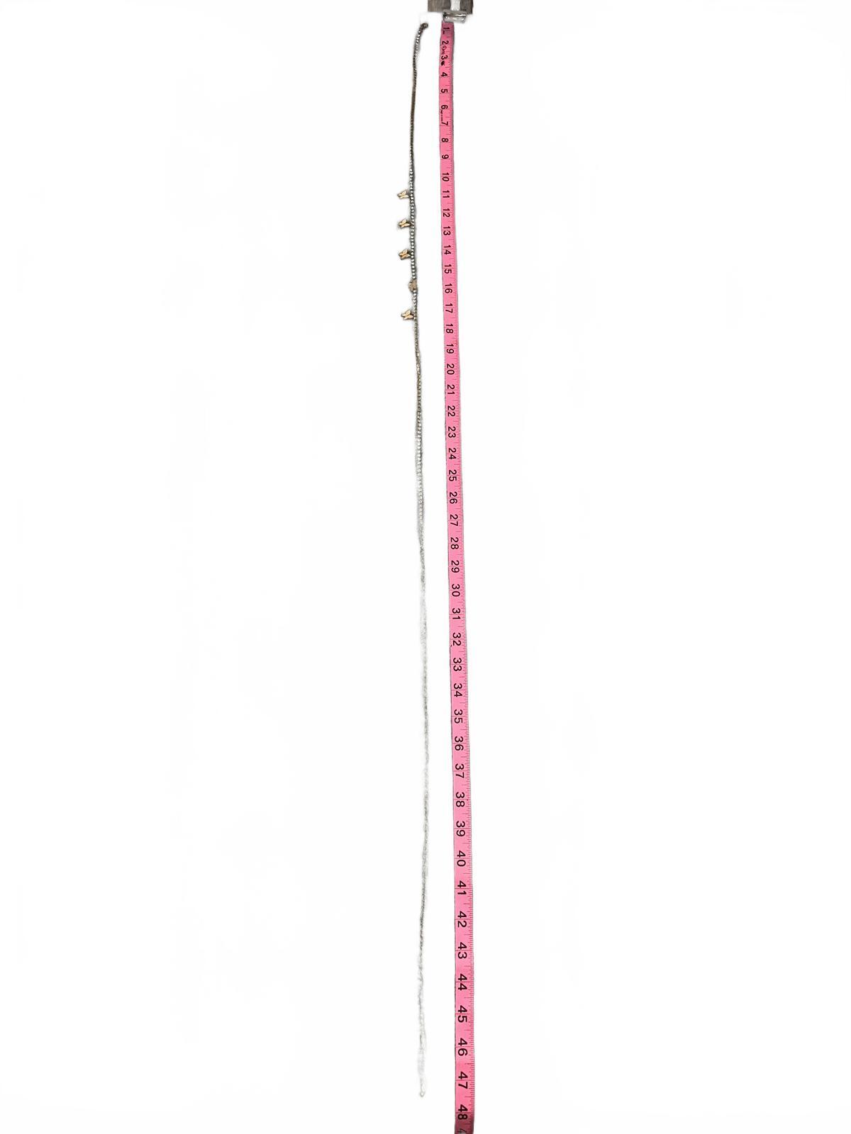 Butterfly Charm Rhinestone Chain Belt
