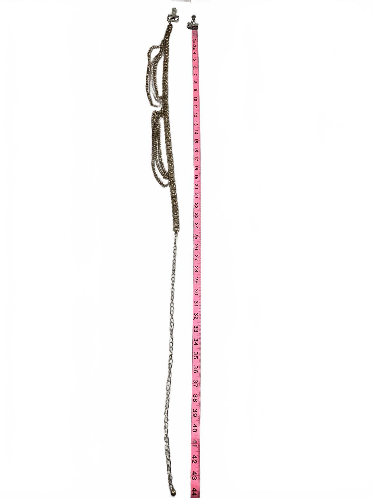 Gold Chain Belt with Draped Chains