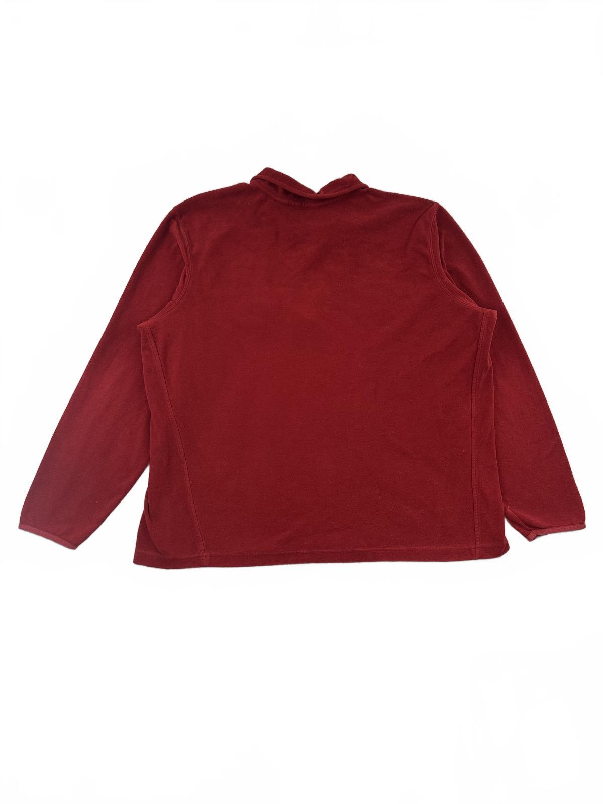 Eddie Bauer Vintage Red Fleece Pullover