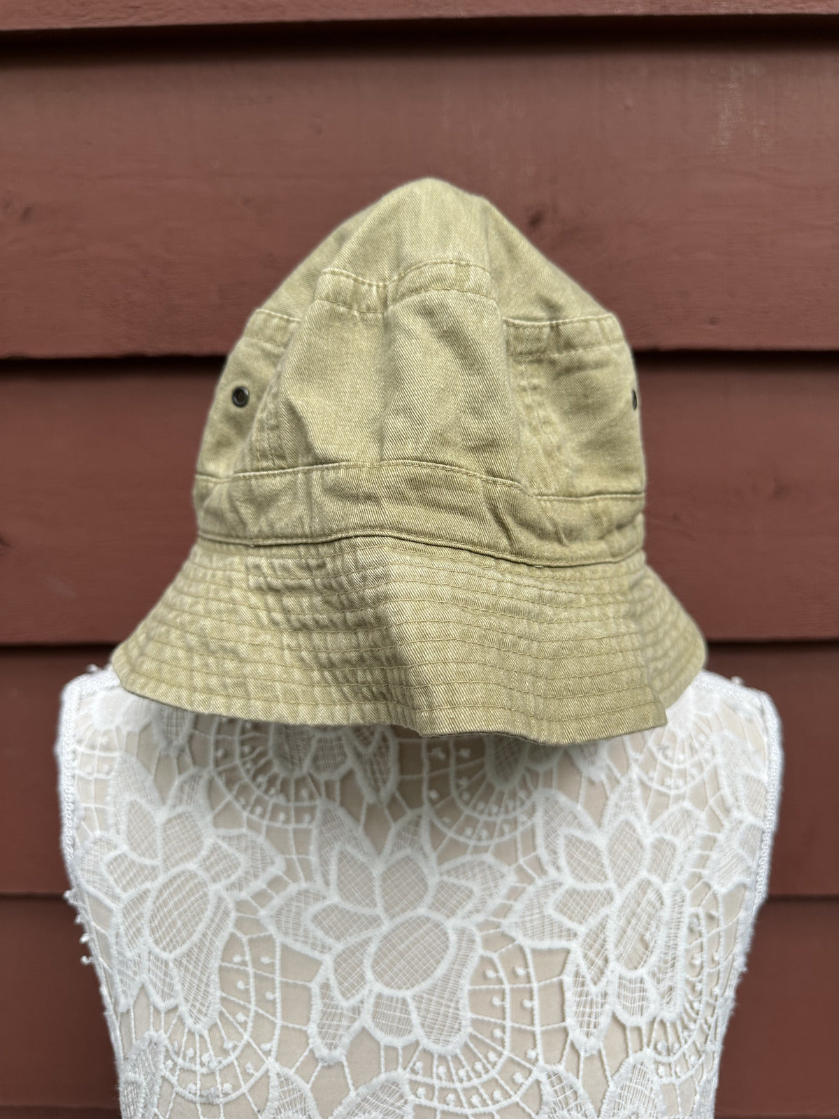 Beige Bucket Hat