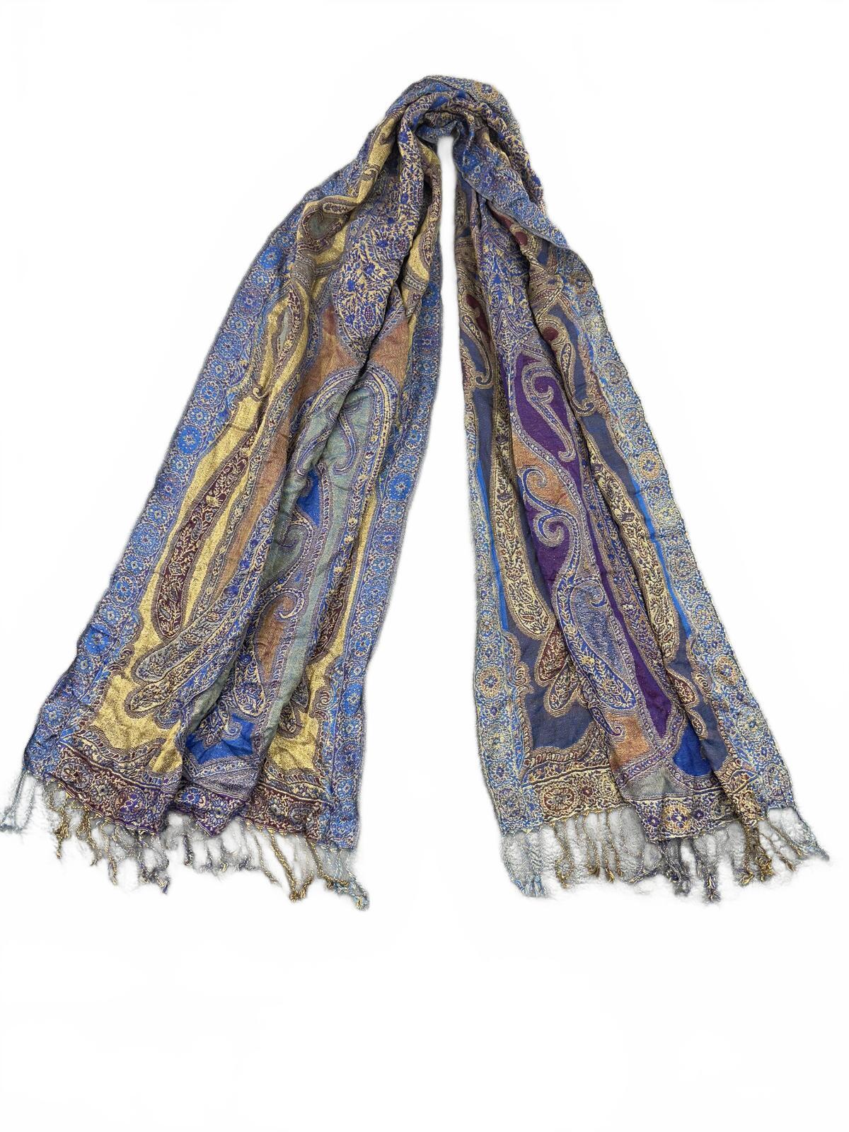 Collection Eighteen Paisley Patterned Scarf