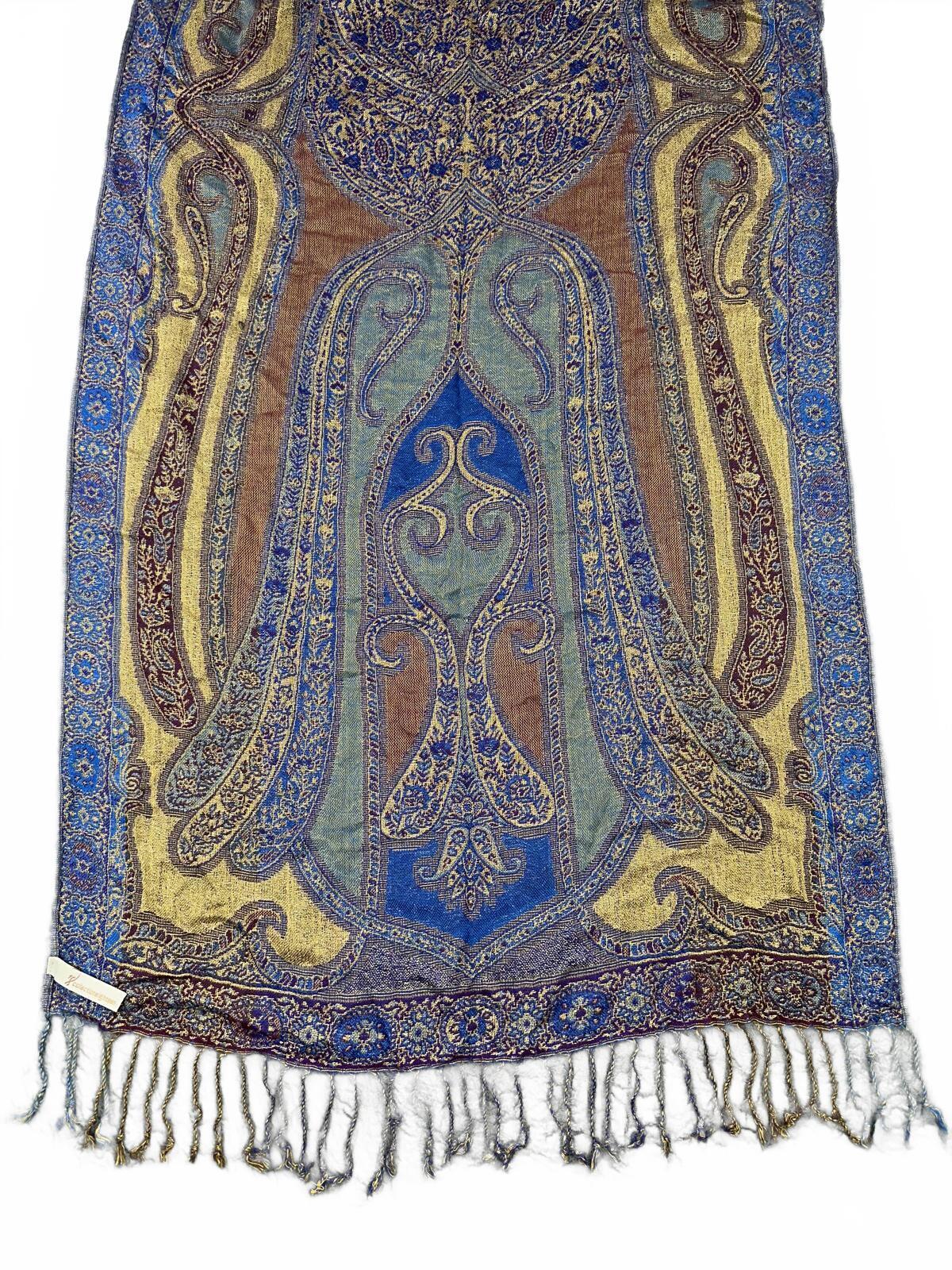 Collection Eighteen Paisley Patterned Scarf