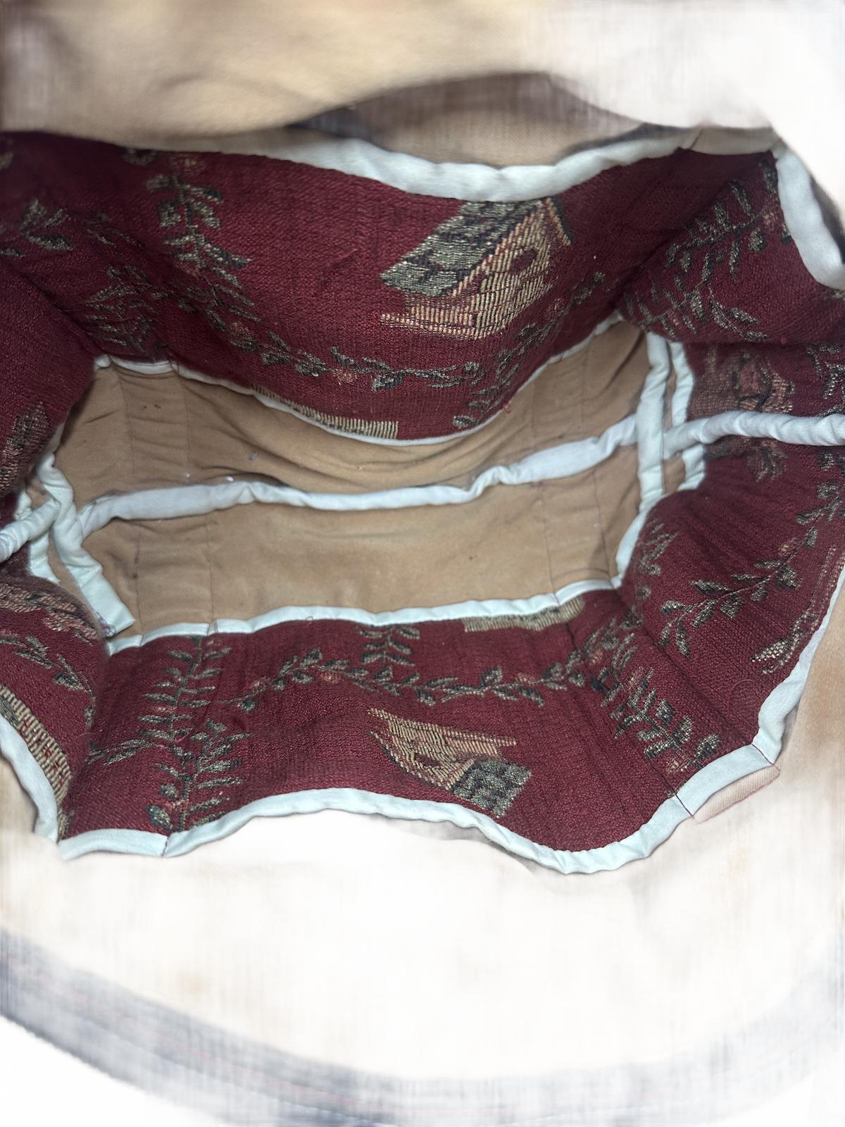 Rustic Garden Tapestry Shoulder Bag