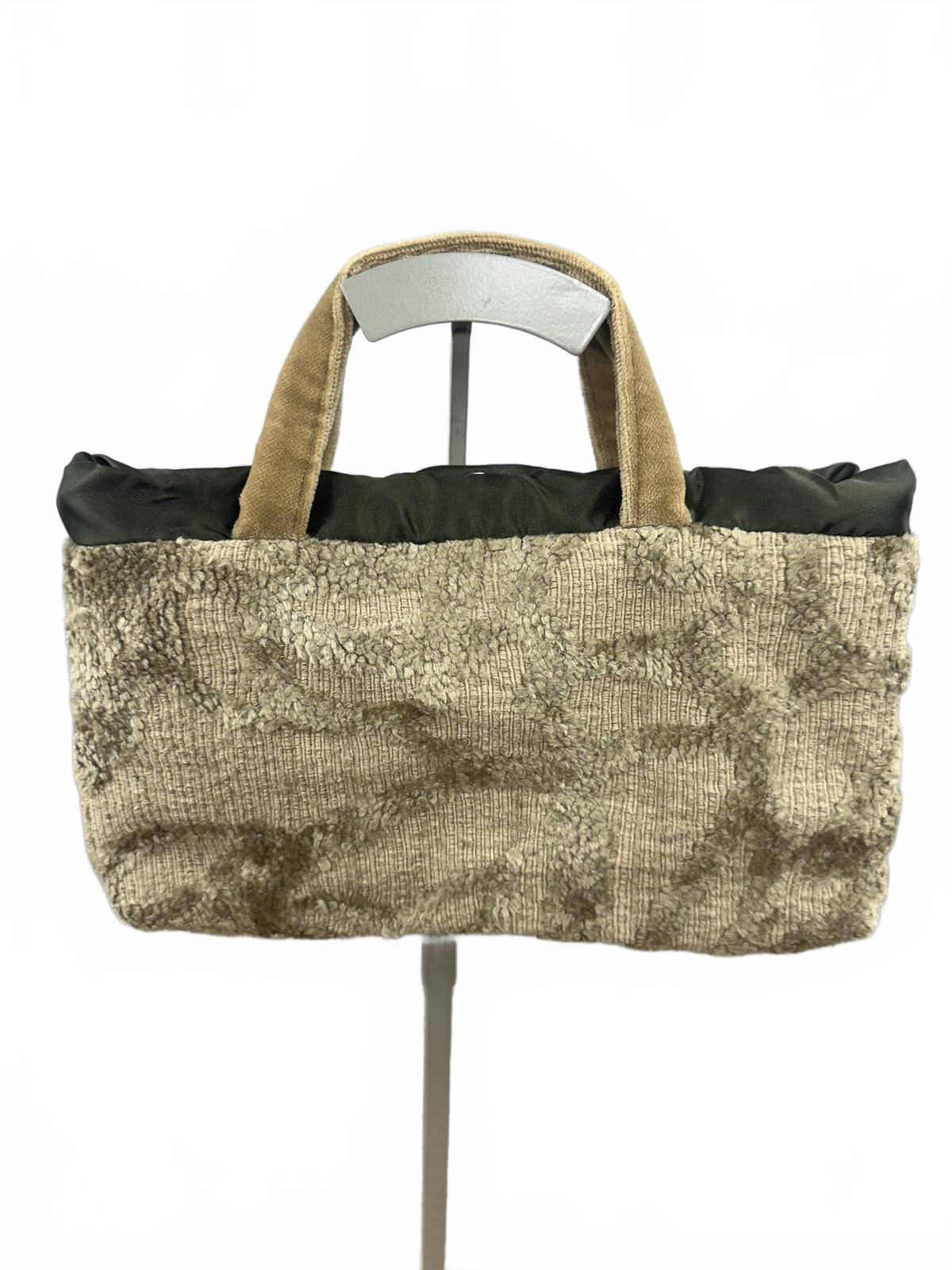 Bambles Textured Tote Bag with Tassel Accent
