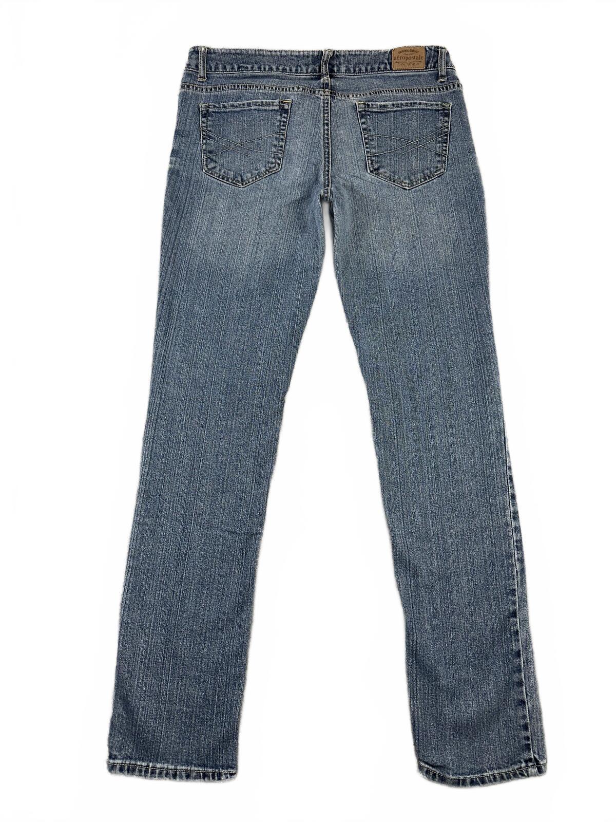 Aéropostale Skinny Jeans Light Blue Denim Vintage Inspired Casual
