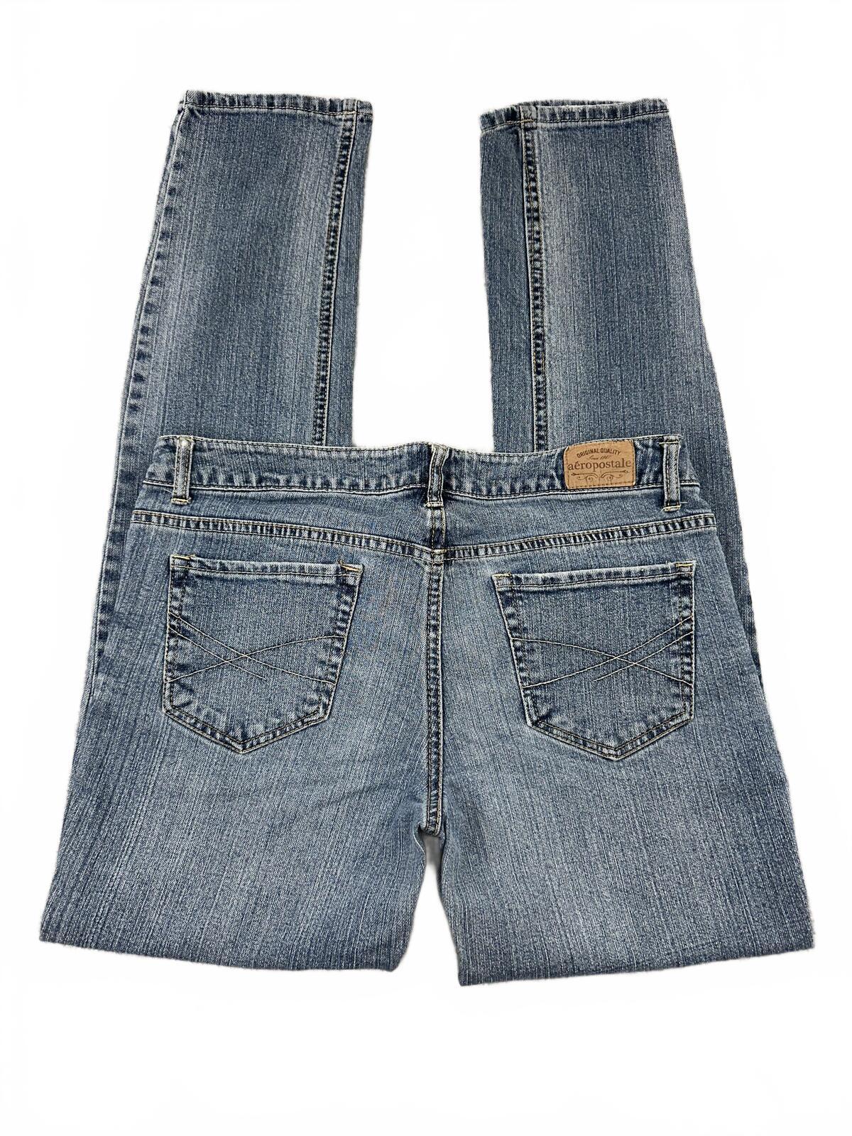 Aéropostale Skinny Jeans Light Blue Denim Vintage Inspired Casual