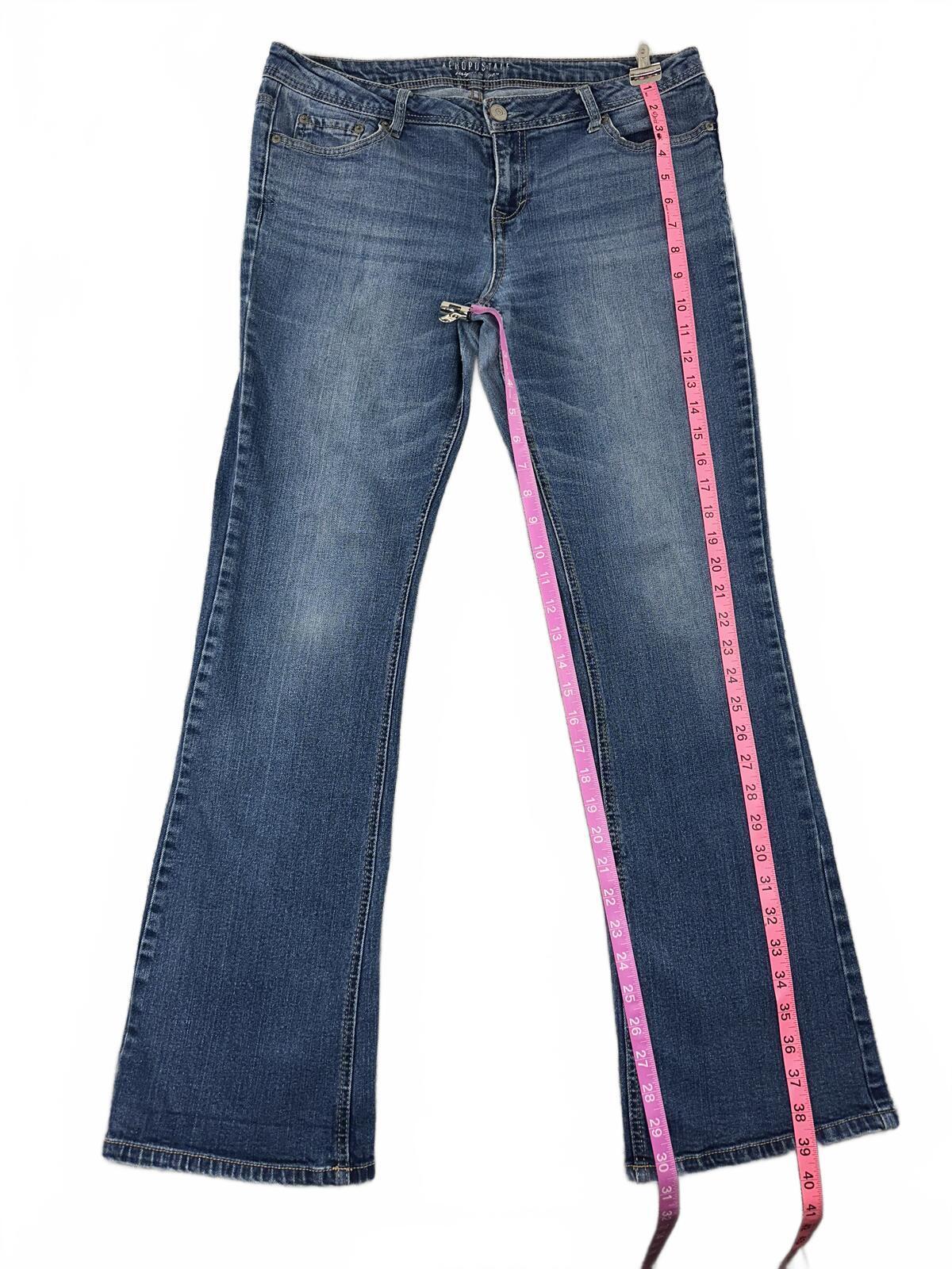 Aéropostale Classic Bootcut Jeans Medium Blue Wash Vintage Inspired Y2K