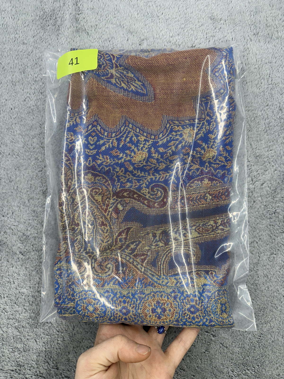 Collection Eighteen Paisley Patterned Scarf