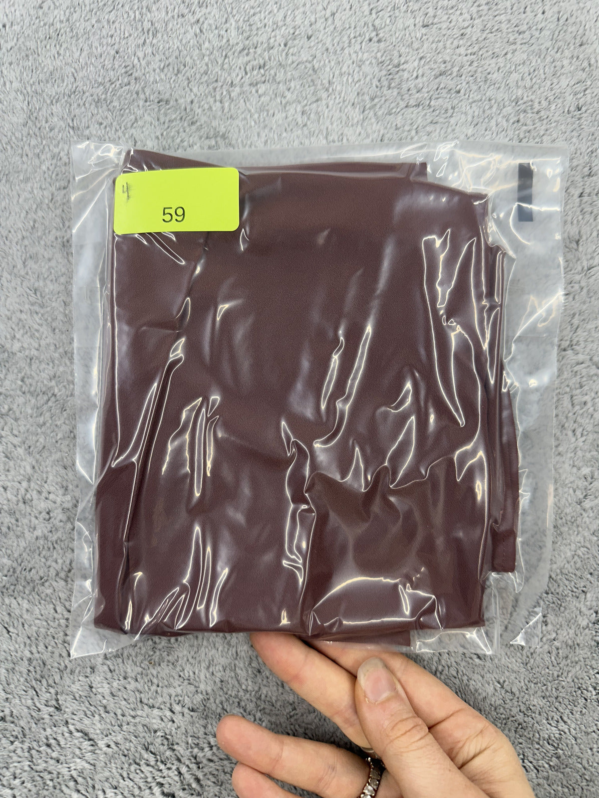 Jack Rusty Brown Drape Sleeve Blouse