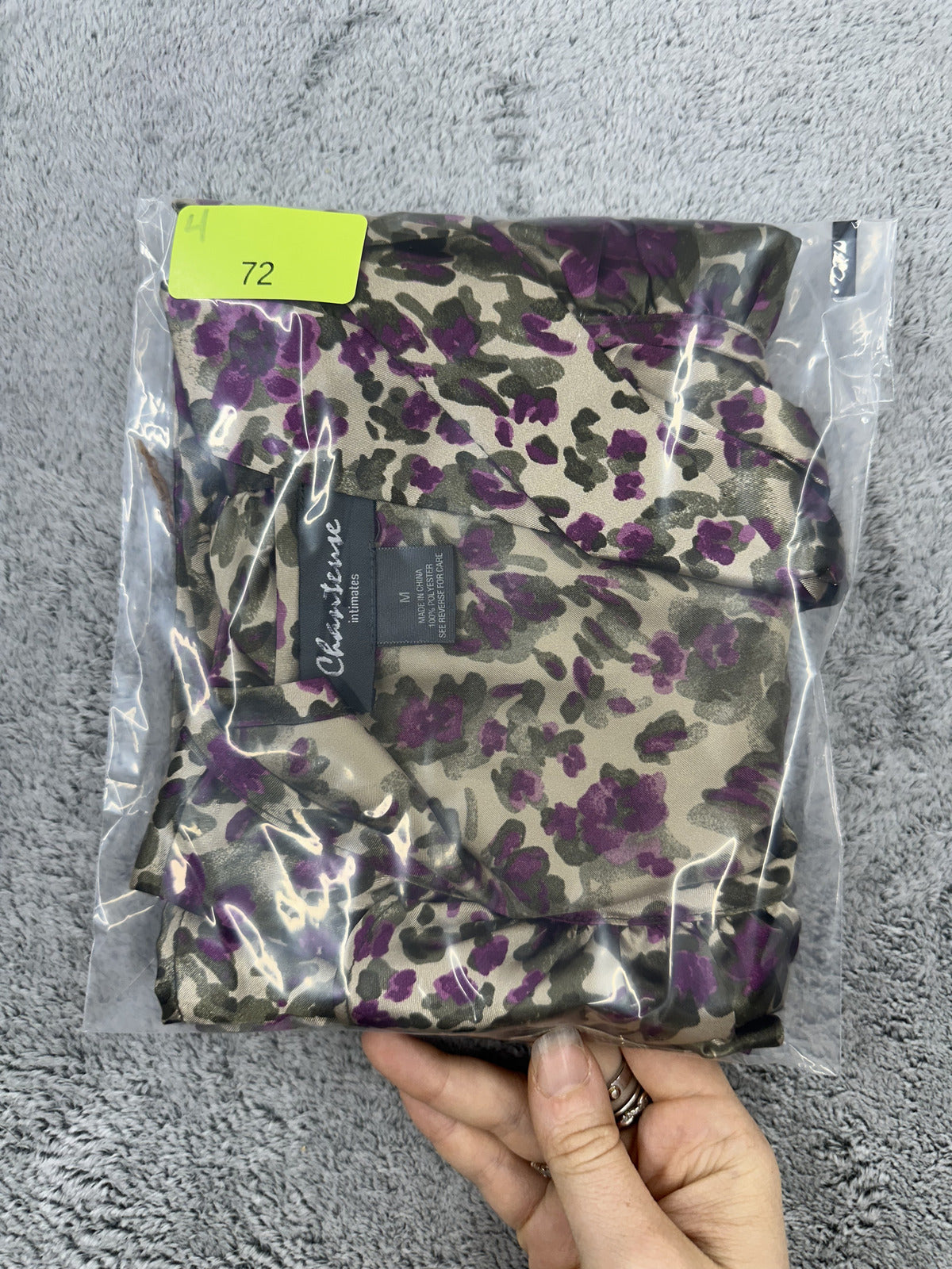 Chanteuse Floral Garden Ruffle Neck Blouse