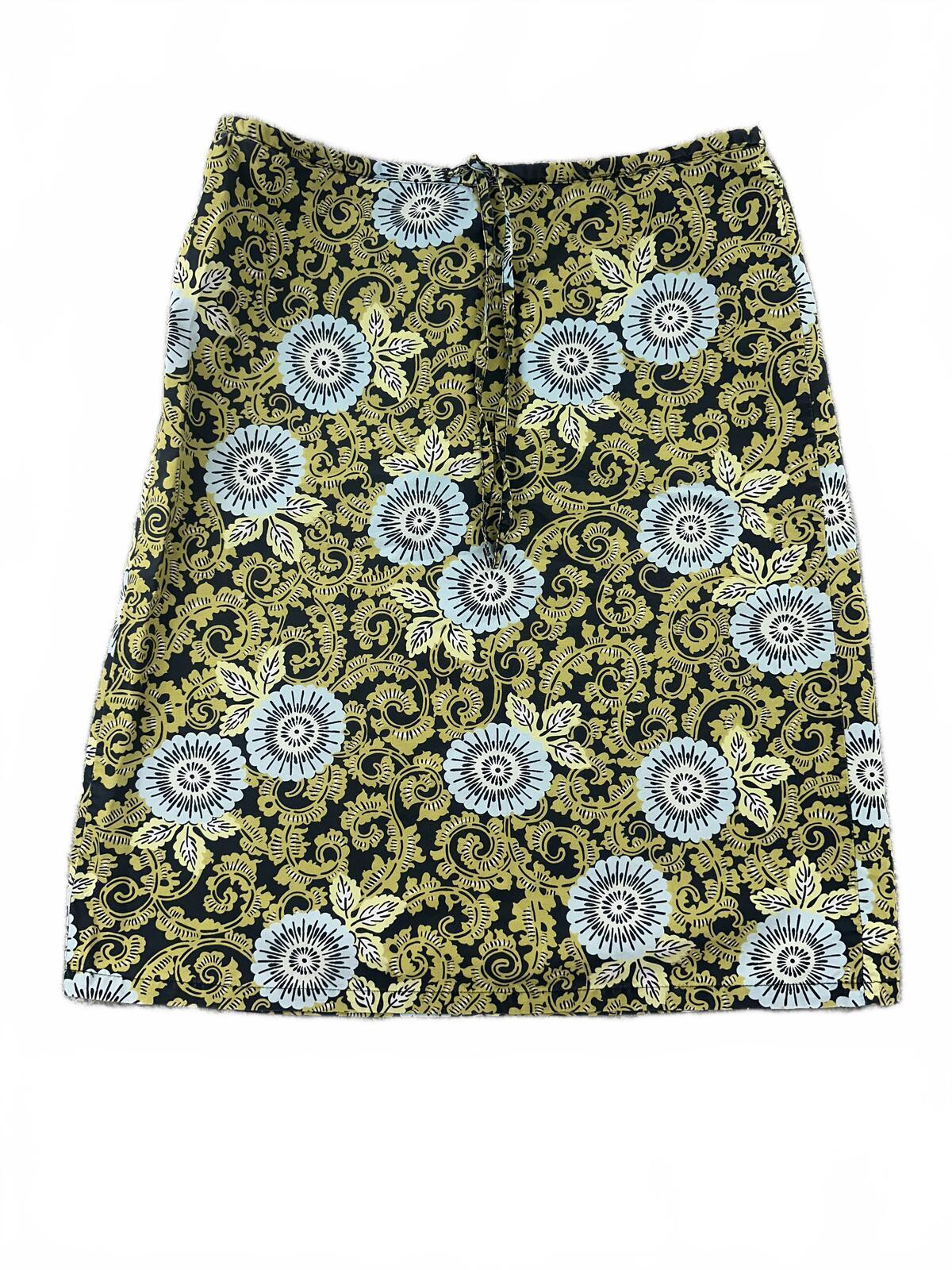The Limited Strapless Dress and Tie Waist Skirt or Tube Top in Green Blue Bold
