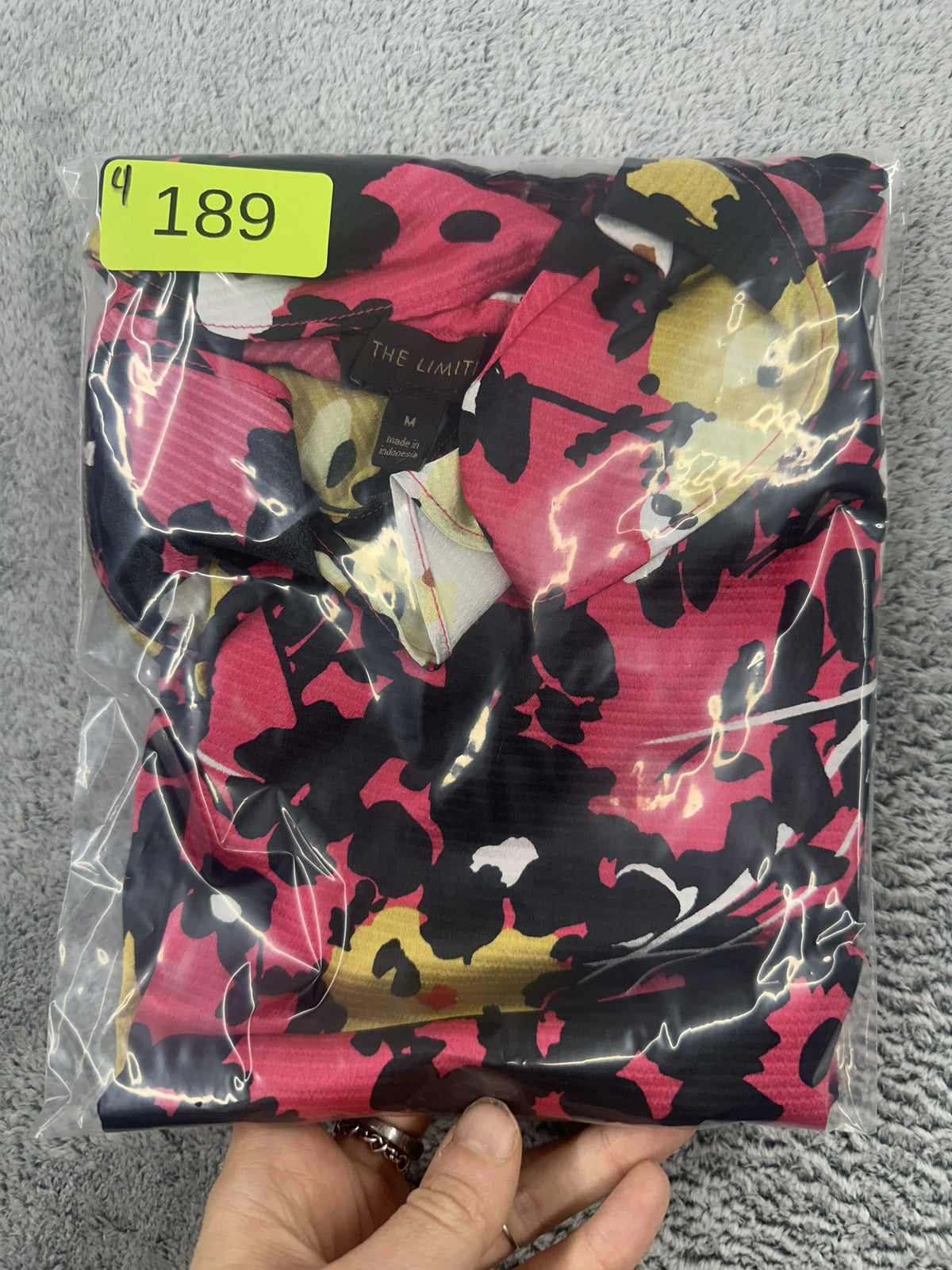 The Limited Floral One Shoulder Ruffle Top