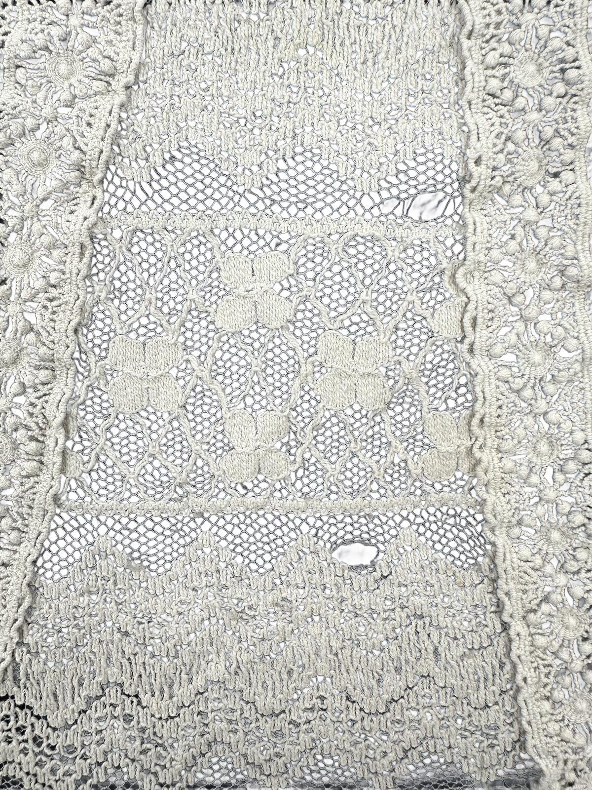 Xhilaration Lace Overlay Tank Top with Navy Straps
